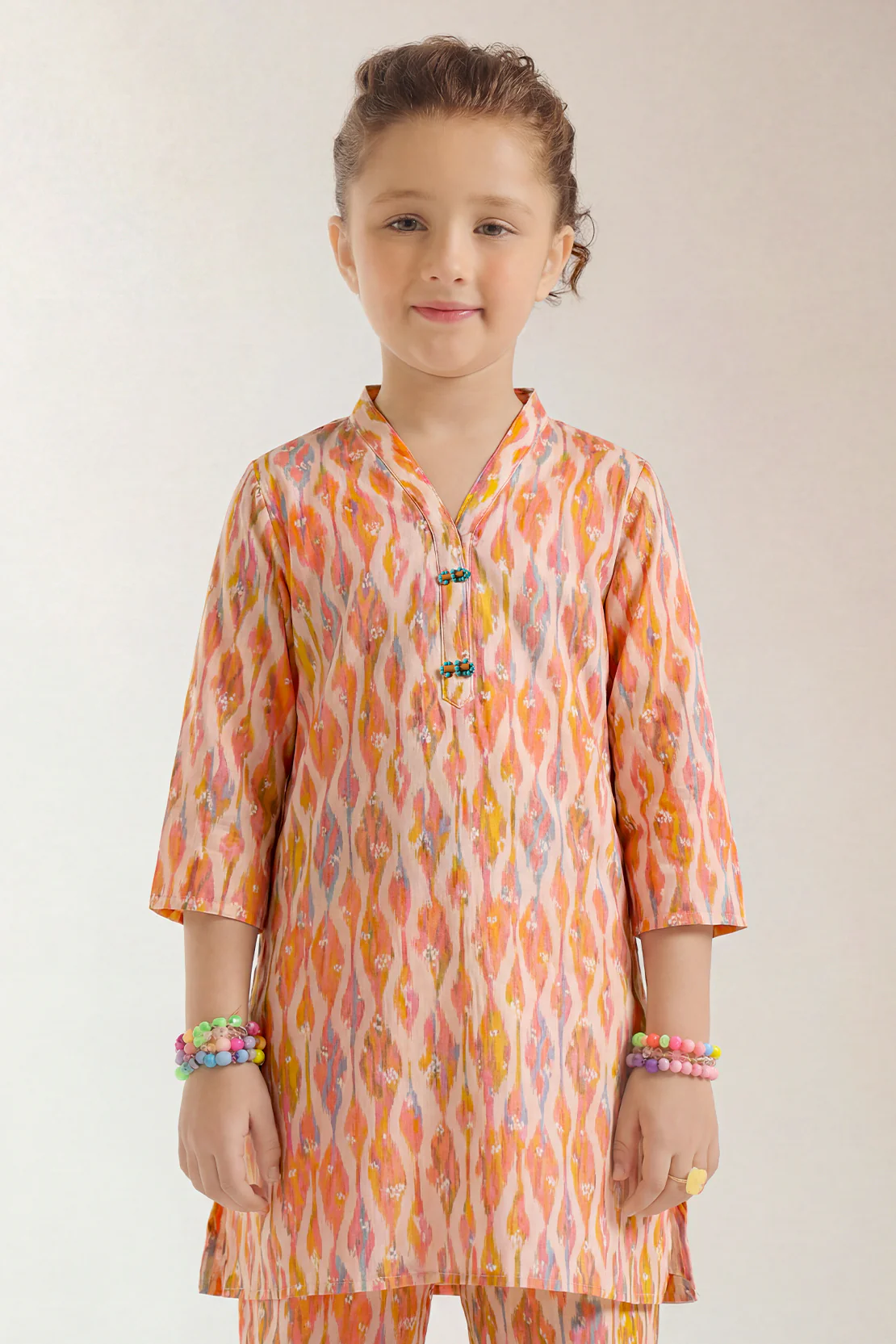 Printed Lawn Stitched 2 Piece (Shirt/Trouser) For Kids - Image 2