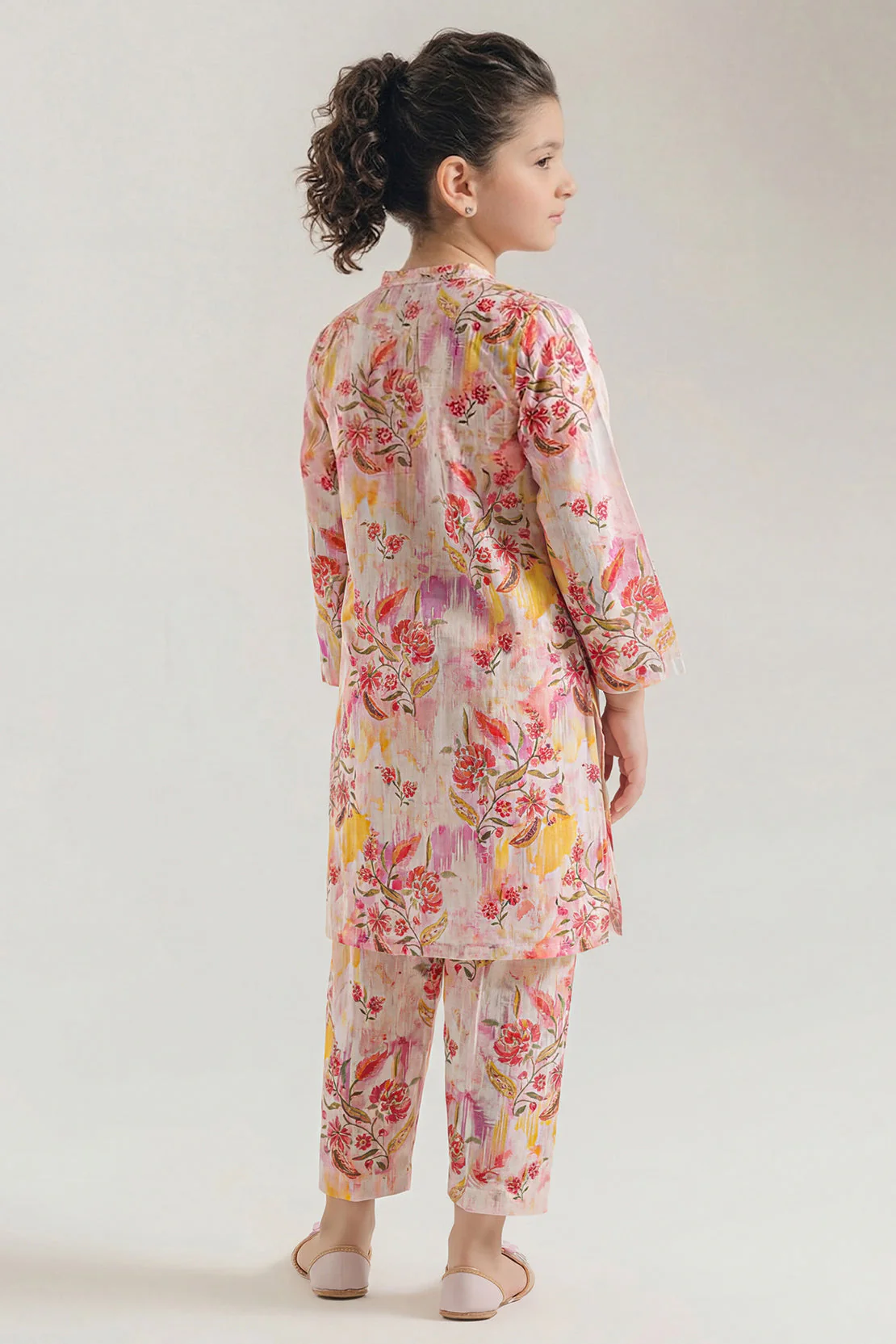Printed Lawn Stitched 2 Piece (Shirt/Trouser) For Kids - Image 3