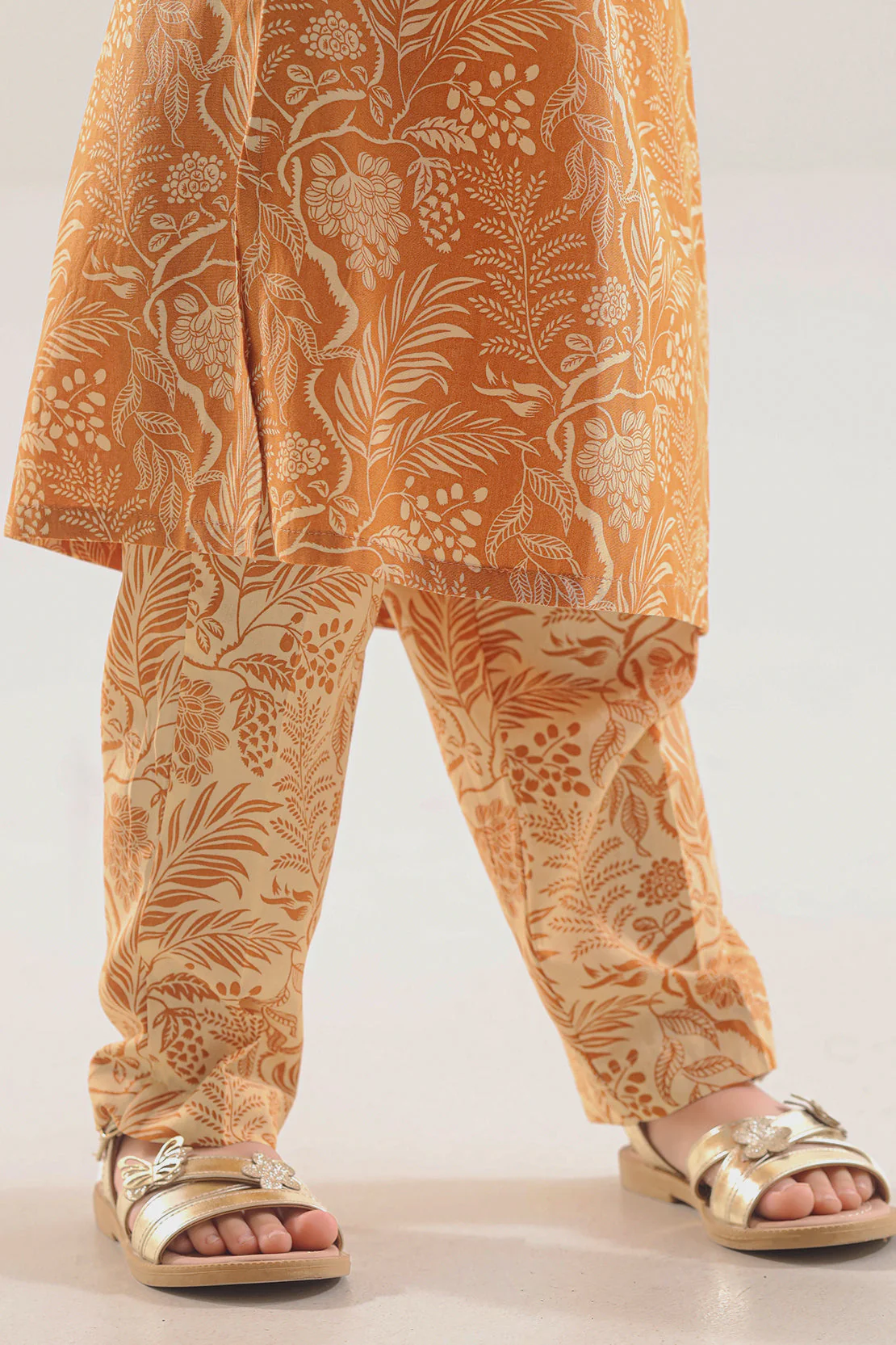 Printed Lawn Stitched 2 Piece (Shirt/Trouser) For Kids - Image 6