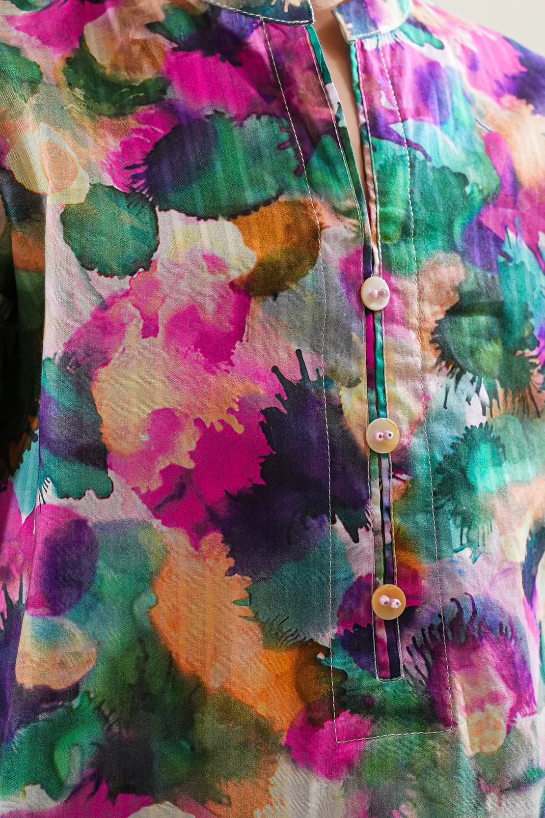 Printed Lawn Stitched 2 Piece (Shirt/Trouser) For Kids - Image 4
