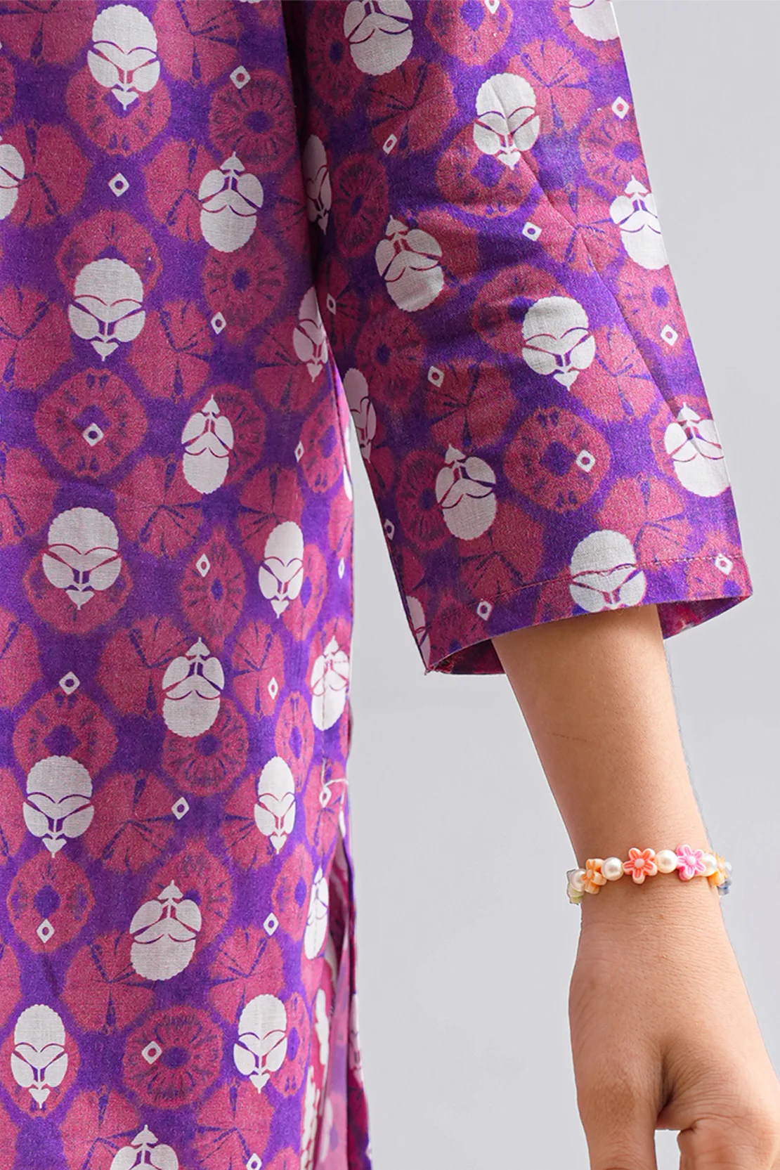 Printed Lawn Stitched 2 Piece (Shirt/Trouser)  For Kids - Image 5