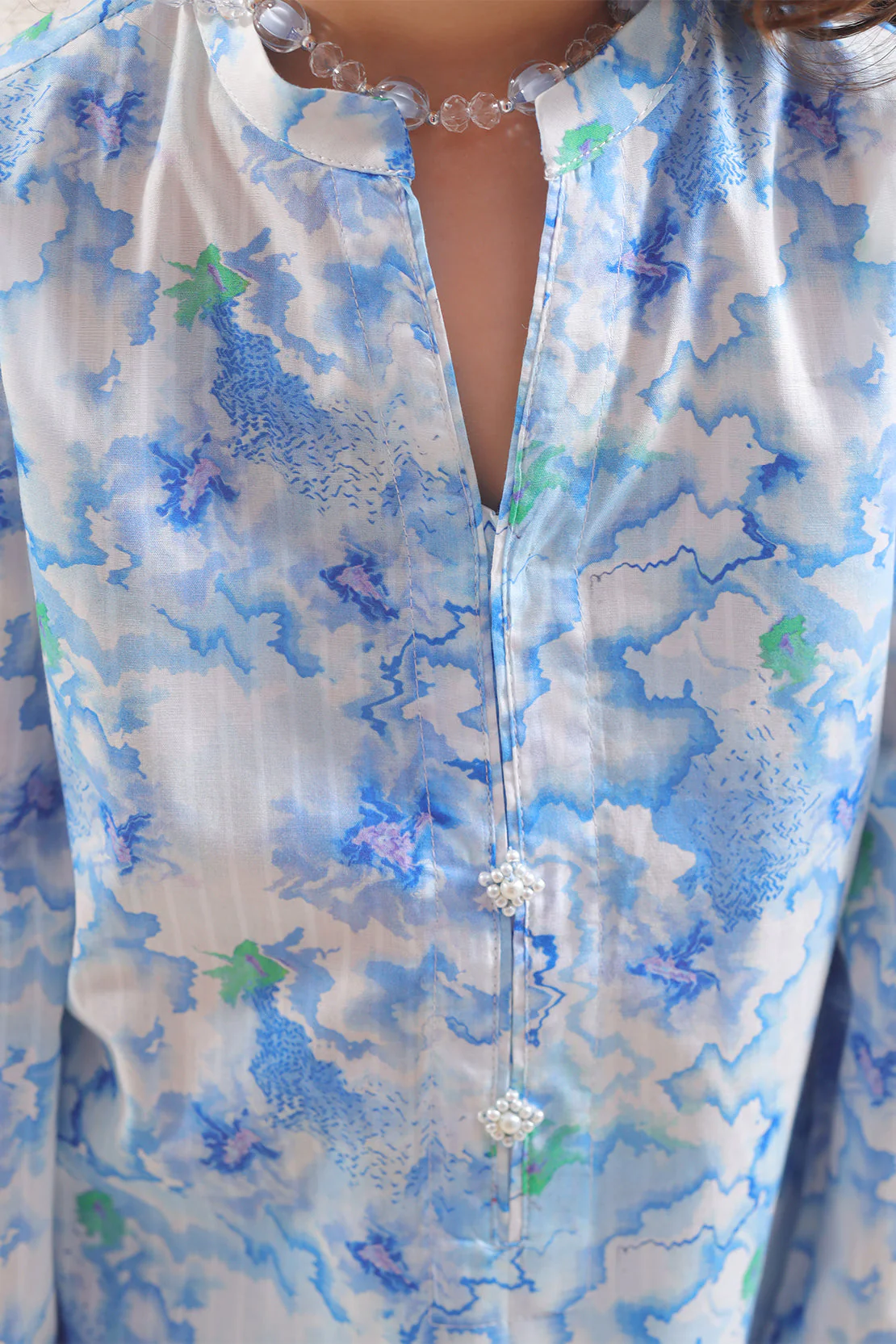 Printed Lawn Stitched 2 Piece (Shirt/Trouser) For Kids - Image 5