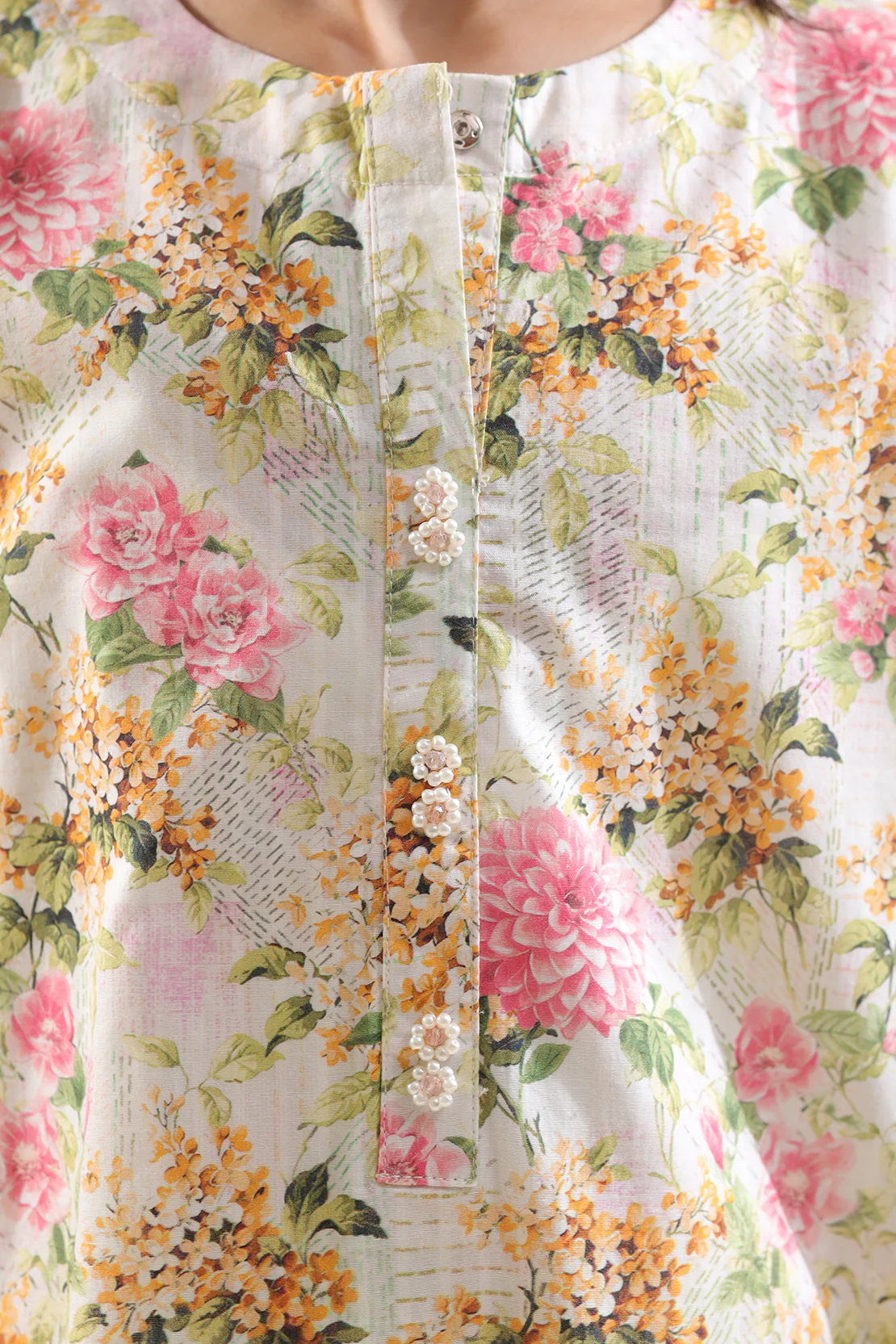 Printed Lawn Stitched 2 Piece (Shirt/Trouser) For Kids - Image 3