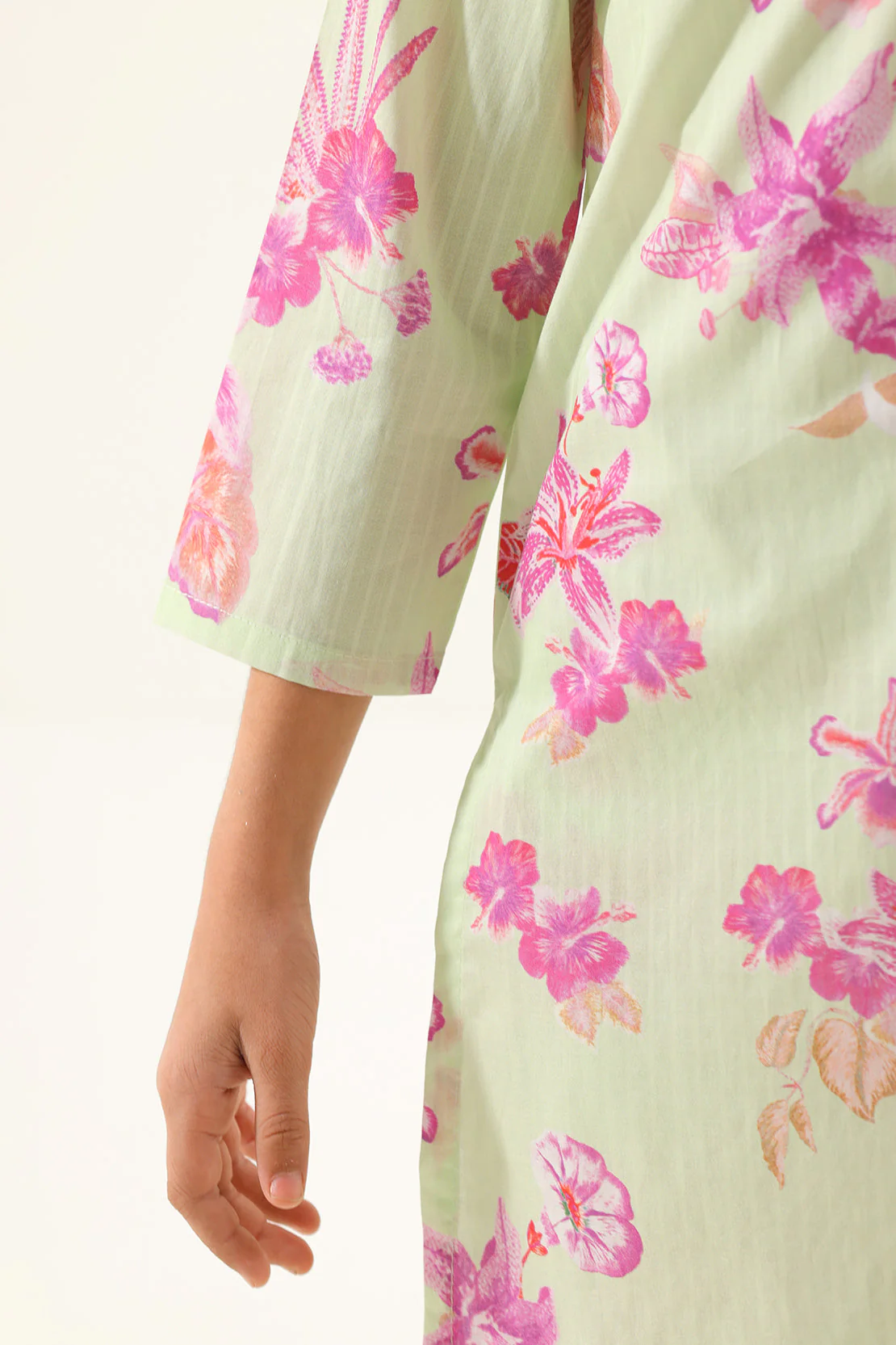 Printed Lawn Stitched 2 Piece (Shirt/Trouser) For Kids - Image 5