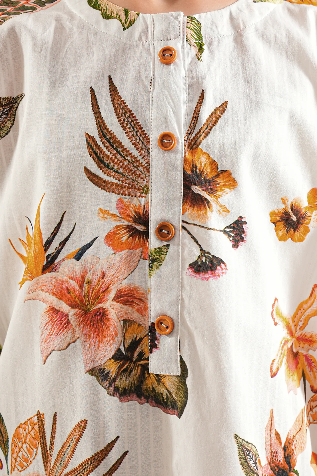 Printed Lawn Stitched 2 Piece (Shirt/Trouser) For Kids - Image 5