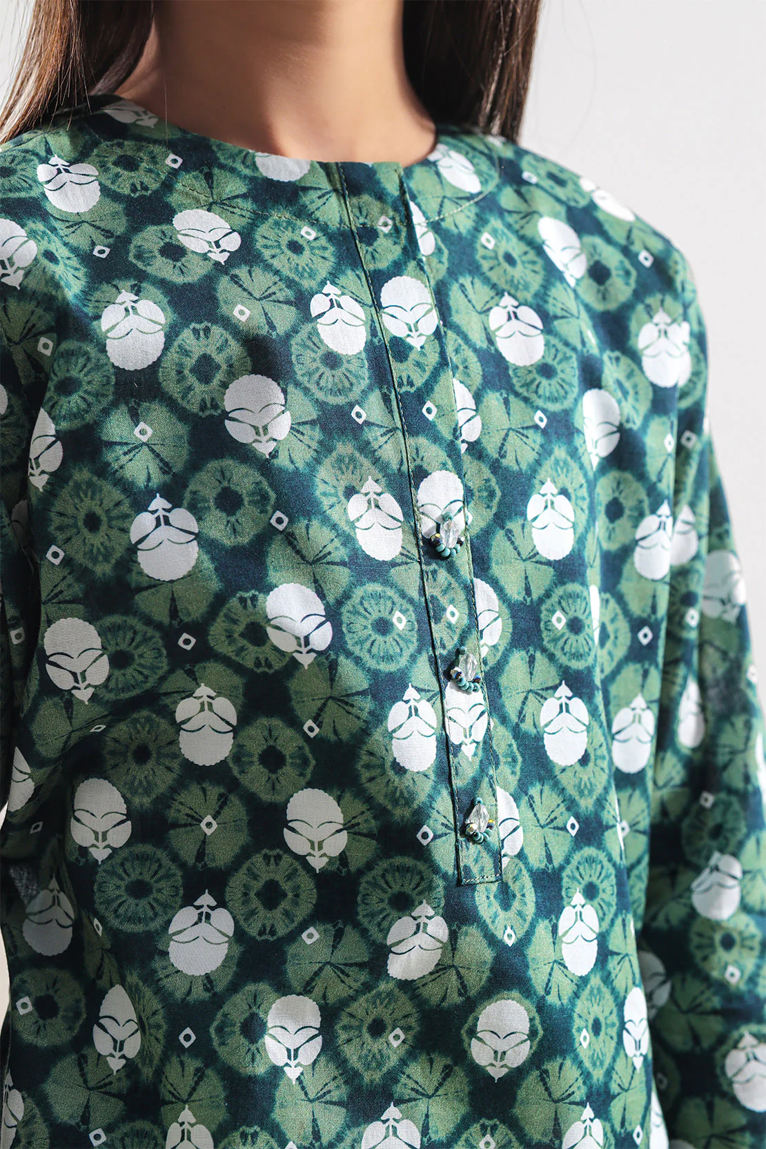 Printed Lawn Stitched 2 Piece (Shirt/Trouser) For Kids - Image 4