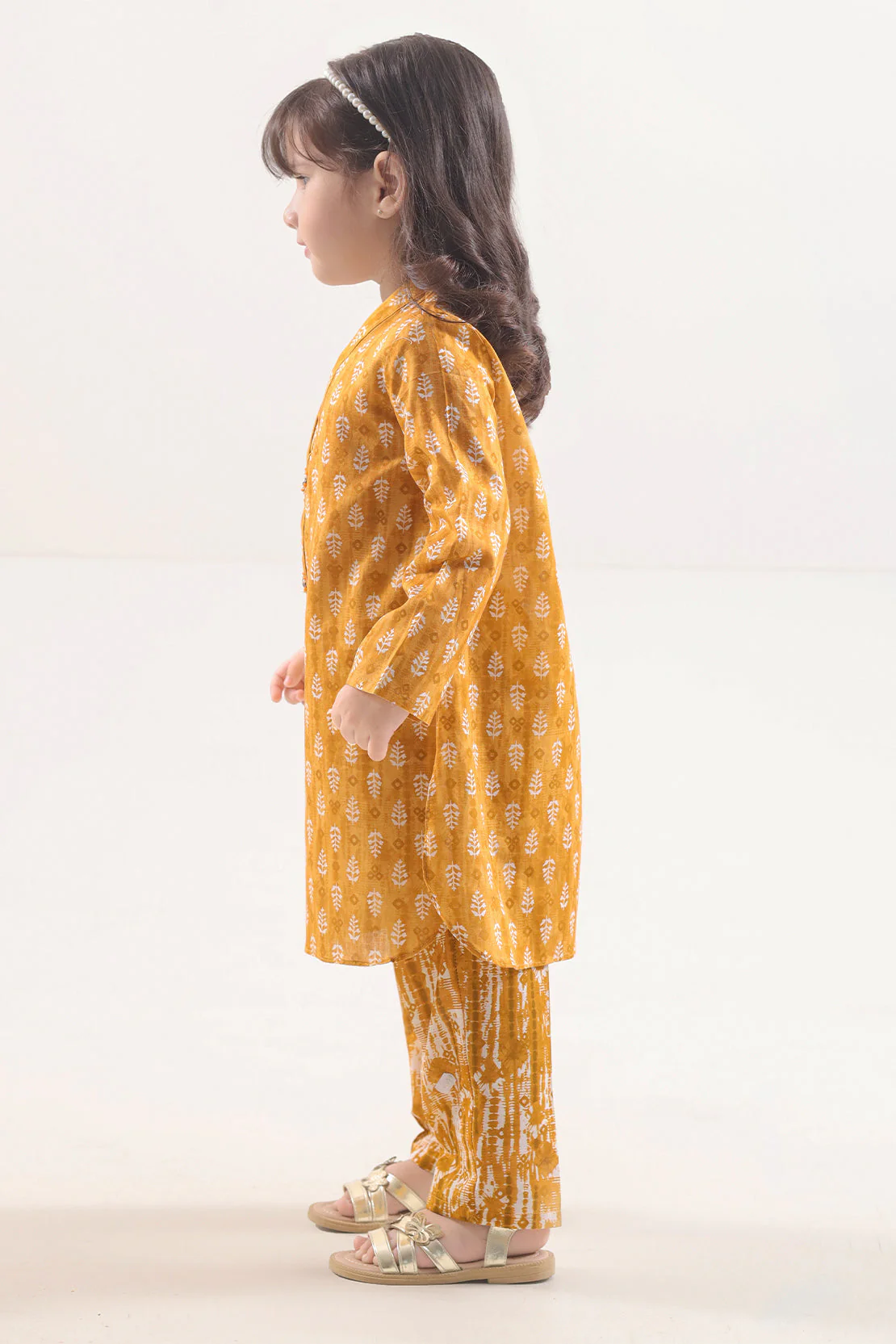 Printed Lawn Stitched 2 Piece (Shirt/Trouser) For Kids - Image 3