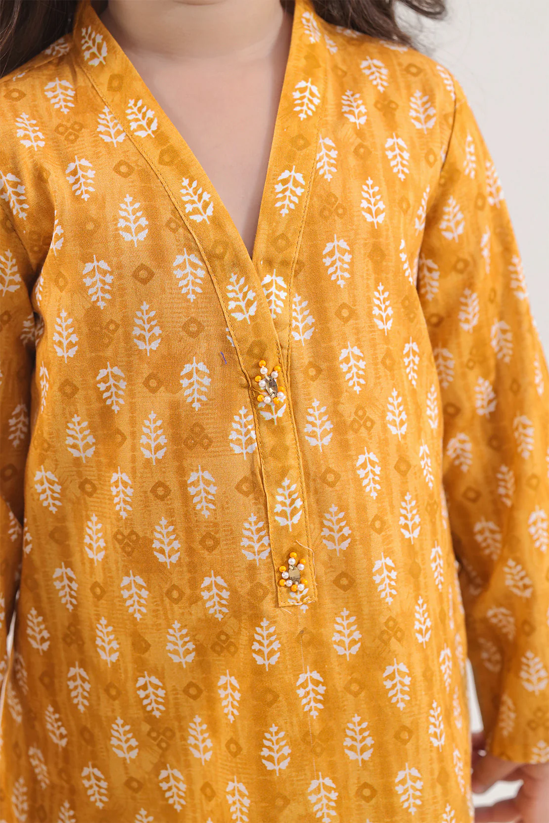 Printed Lawn Stitched 2 Piece (Shirt/Trouser) For Kids - Image 4