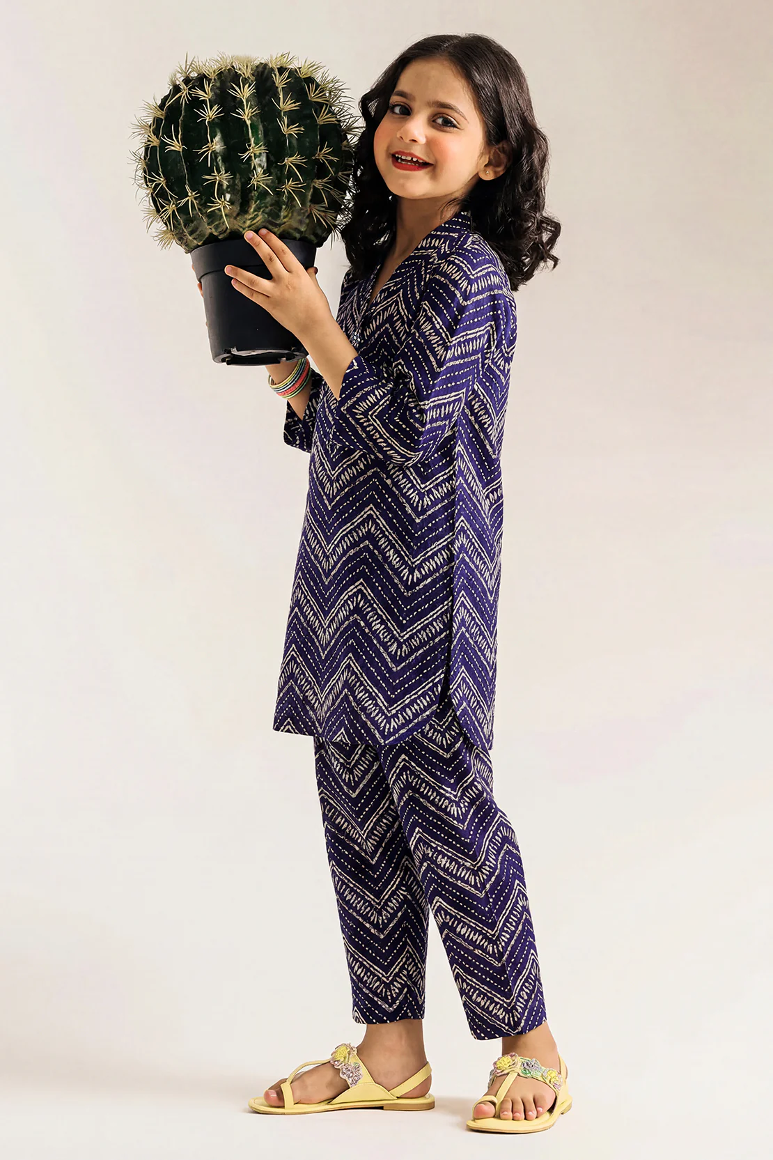 Printed Lawn Stitched 2 Piece (Shirt/Trouser)  For Kids