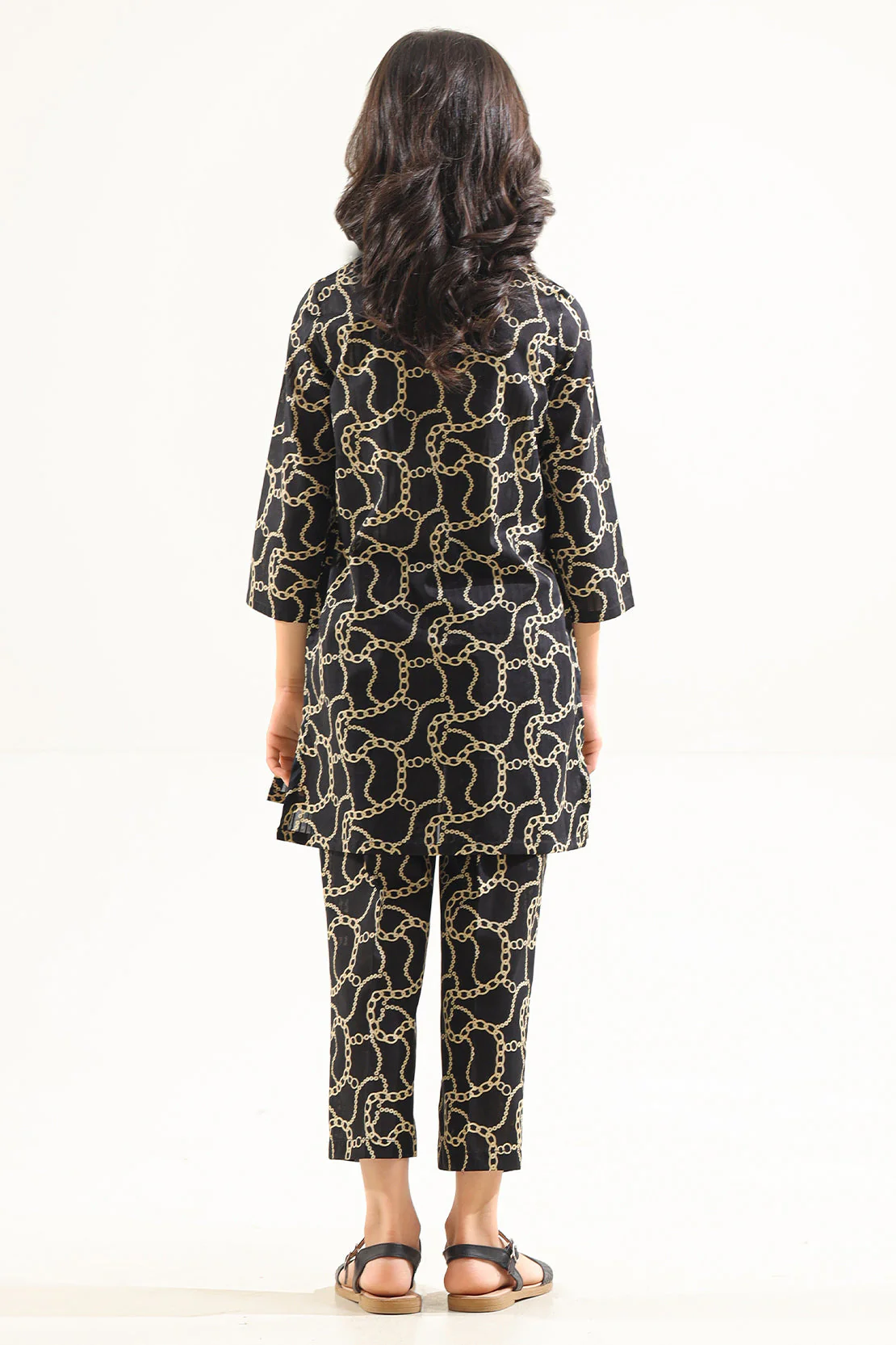 Printed Lawn Stitched 2 Piece (Shirt/Trouser) For Kids - Image 2