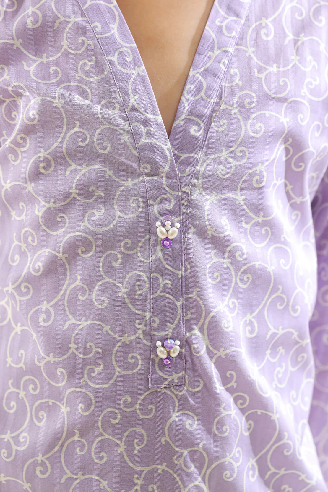 Printed Lawn Stitched 2 Piece (Shirt/Trouser)  For Kids - Image 3