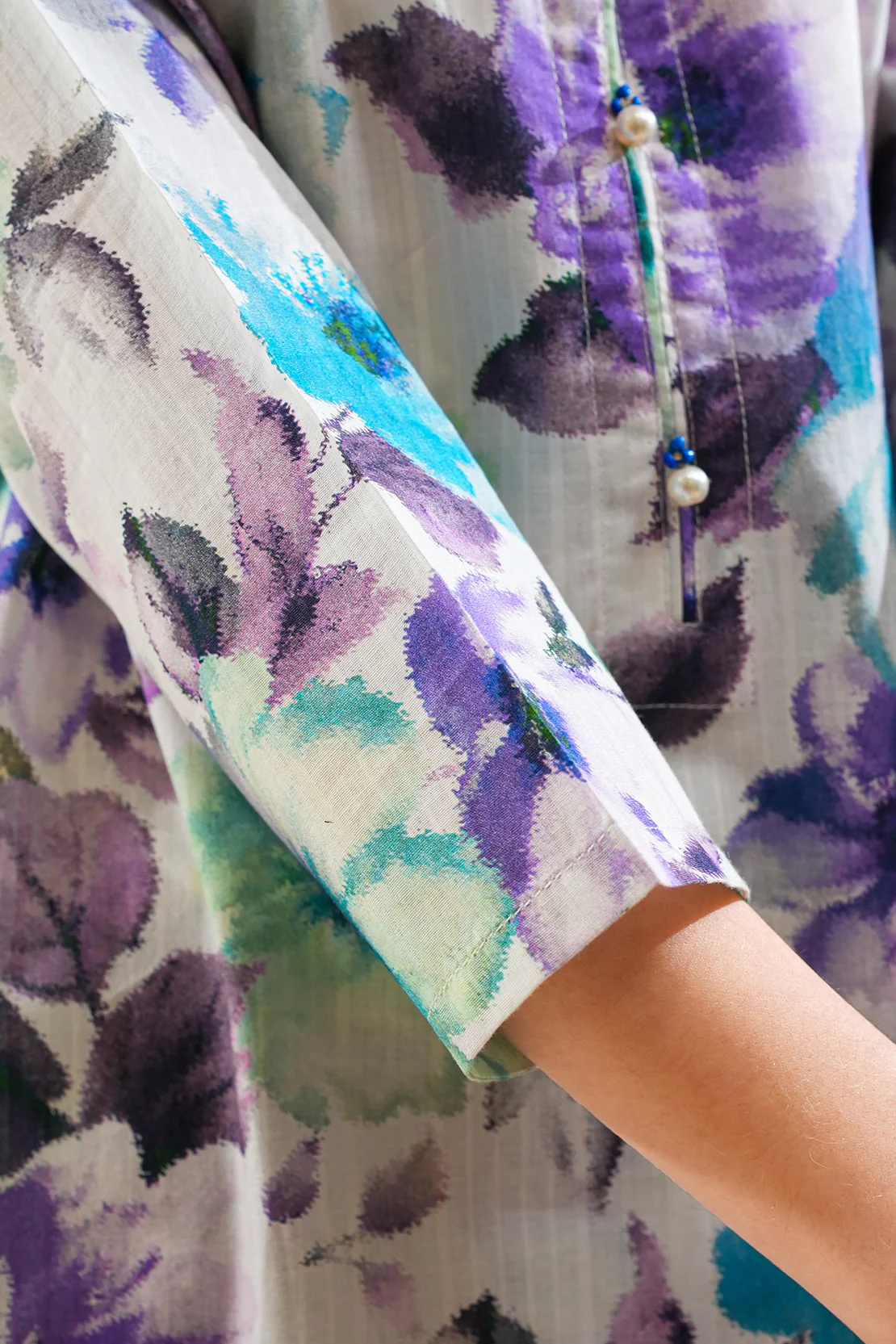 Printed Lawn Stitched 2 Piece (Shirt/Trouser) For Kids - Image 4