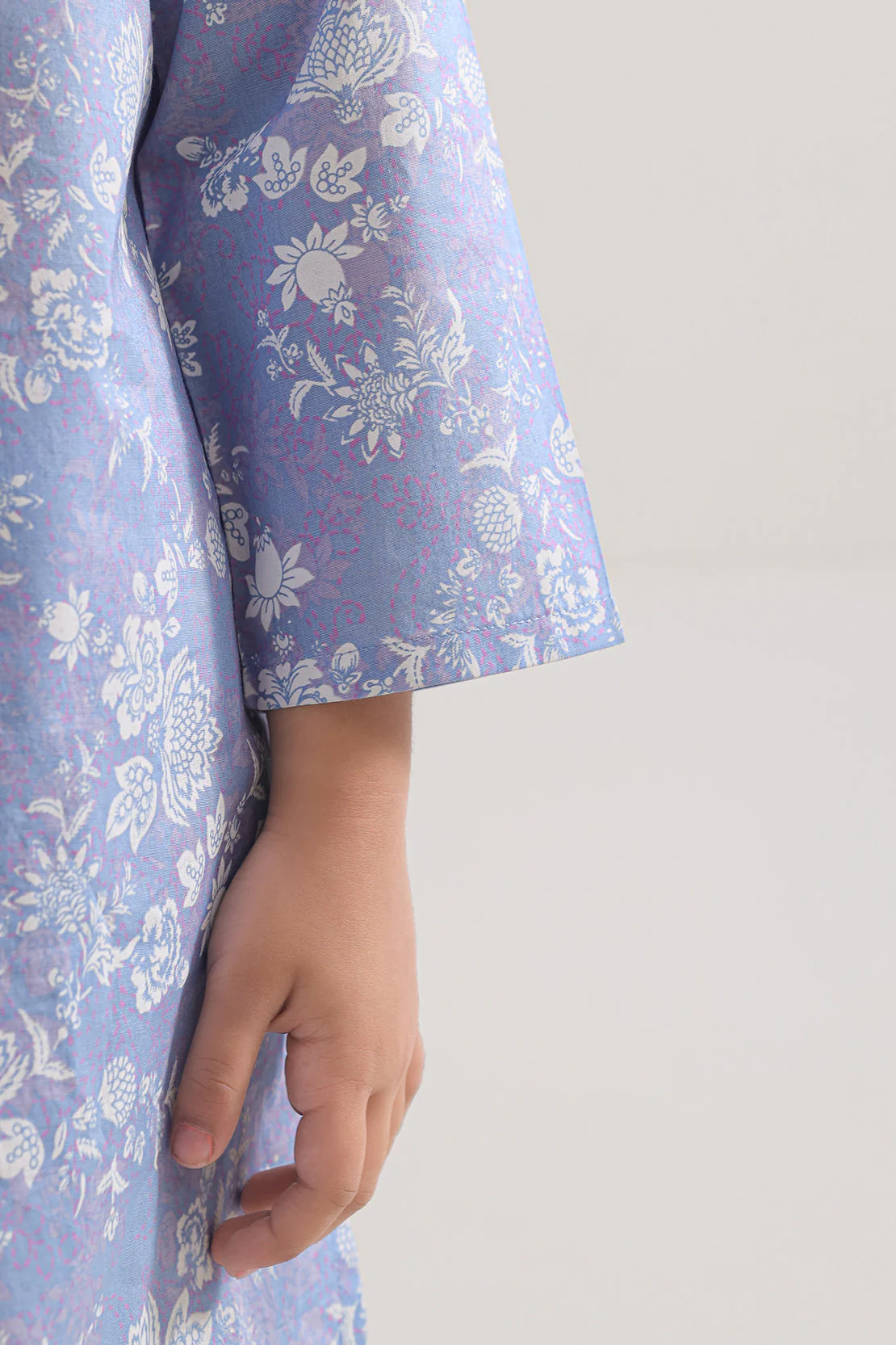 Printed Lawn Stitched 2 Piece (Shirt/Trouser) For Kids - Image 5