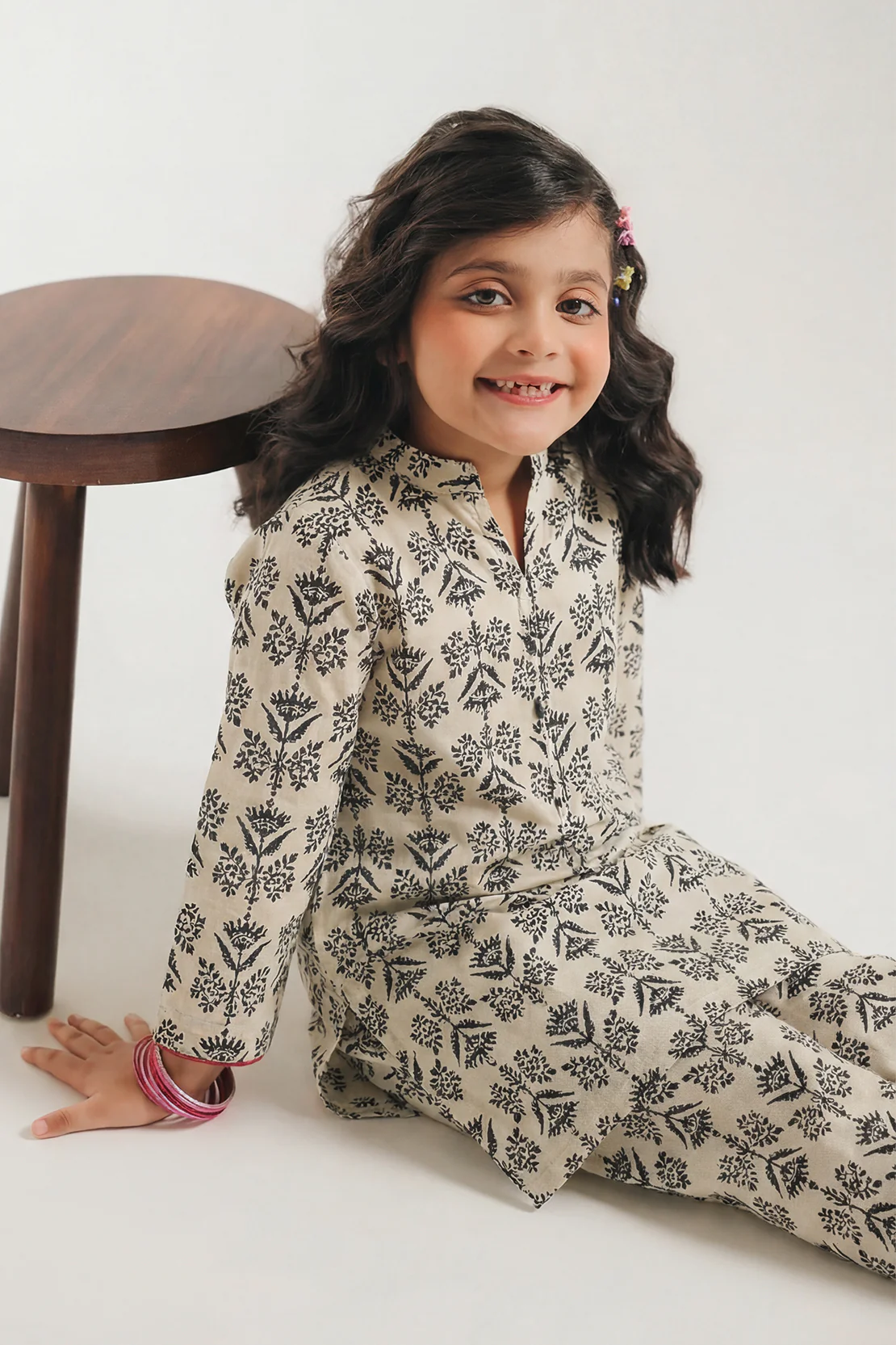 Printed Lawn Stitched 2 Piece (Shirt/Trouser) For Kids