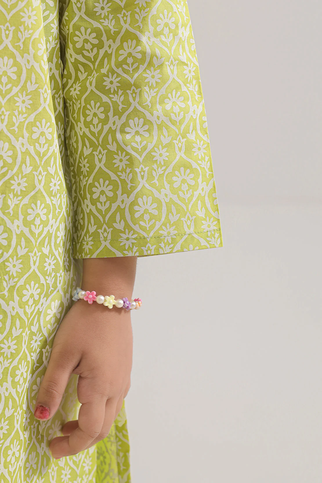 Printed Lawn Stitched 2 Piece (Shirt/Trouser) For Kids - Image 6
