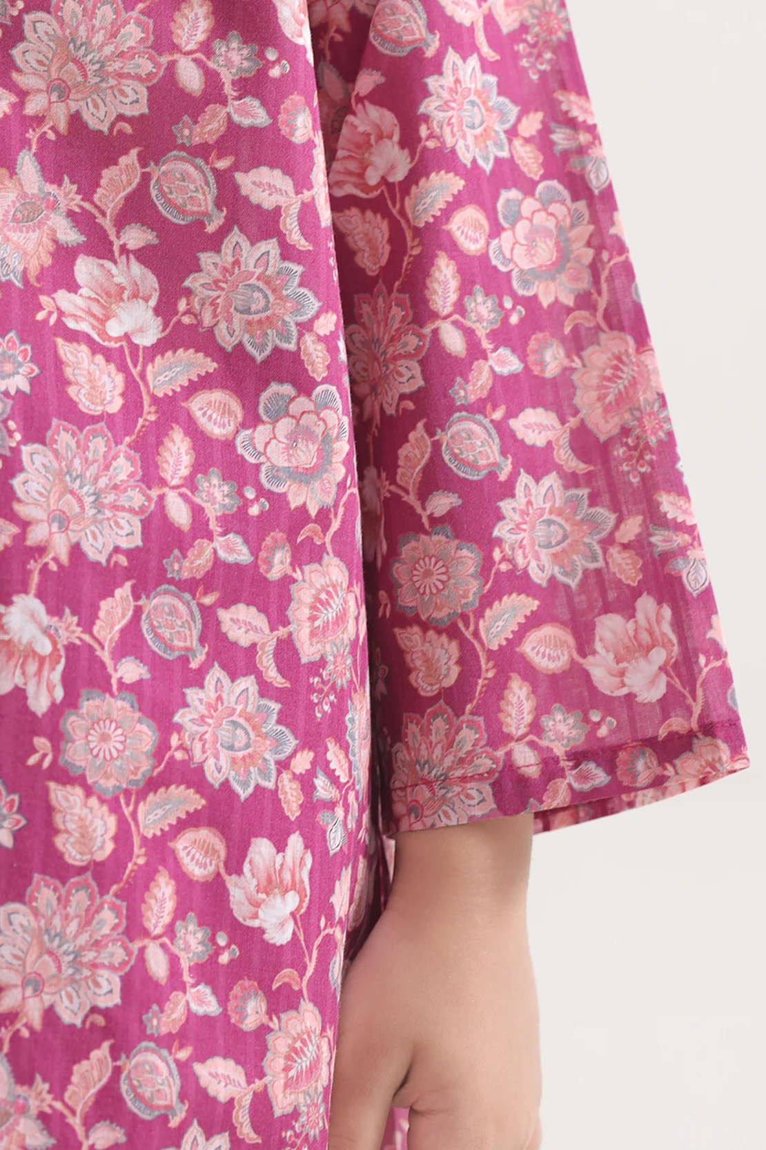 Printed Lawn Stitched 2 Piece (Shirt/Trouser) For Kids - Image 4