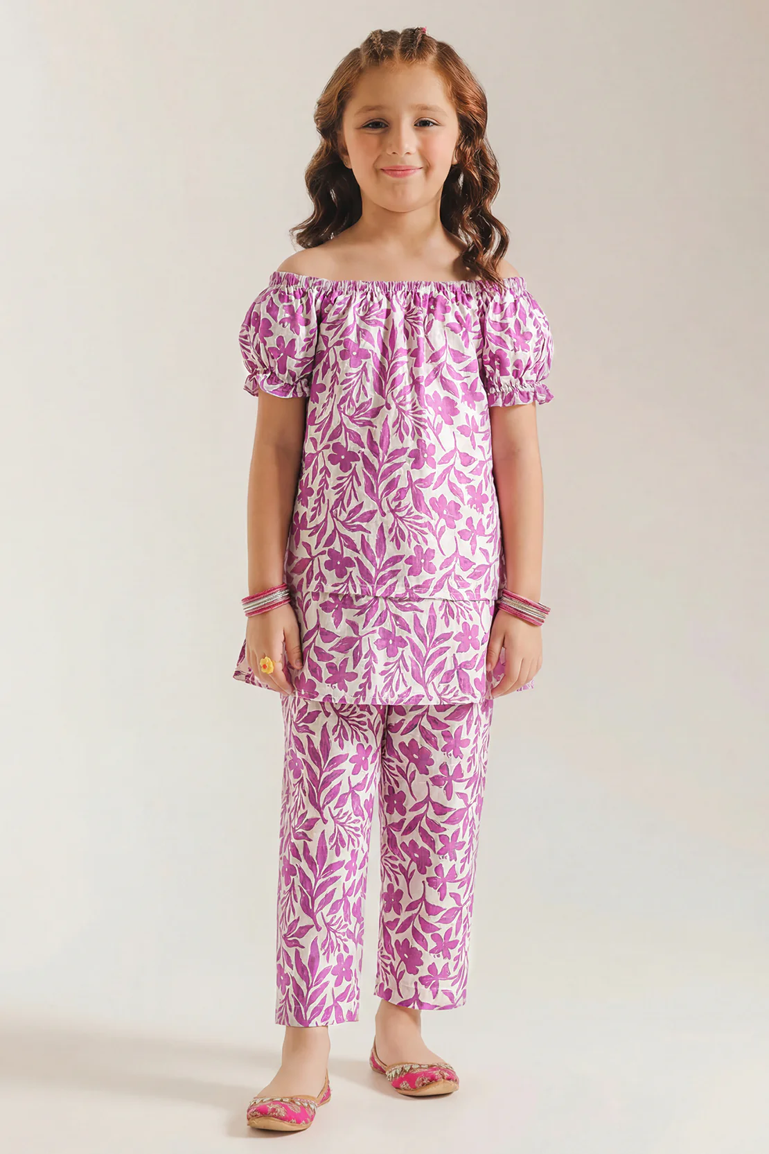 Printed Lawn Stitched 2 Piece (Shirt/Trouser) For Kids - Image 2