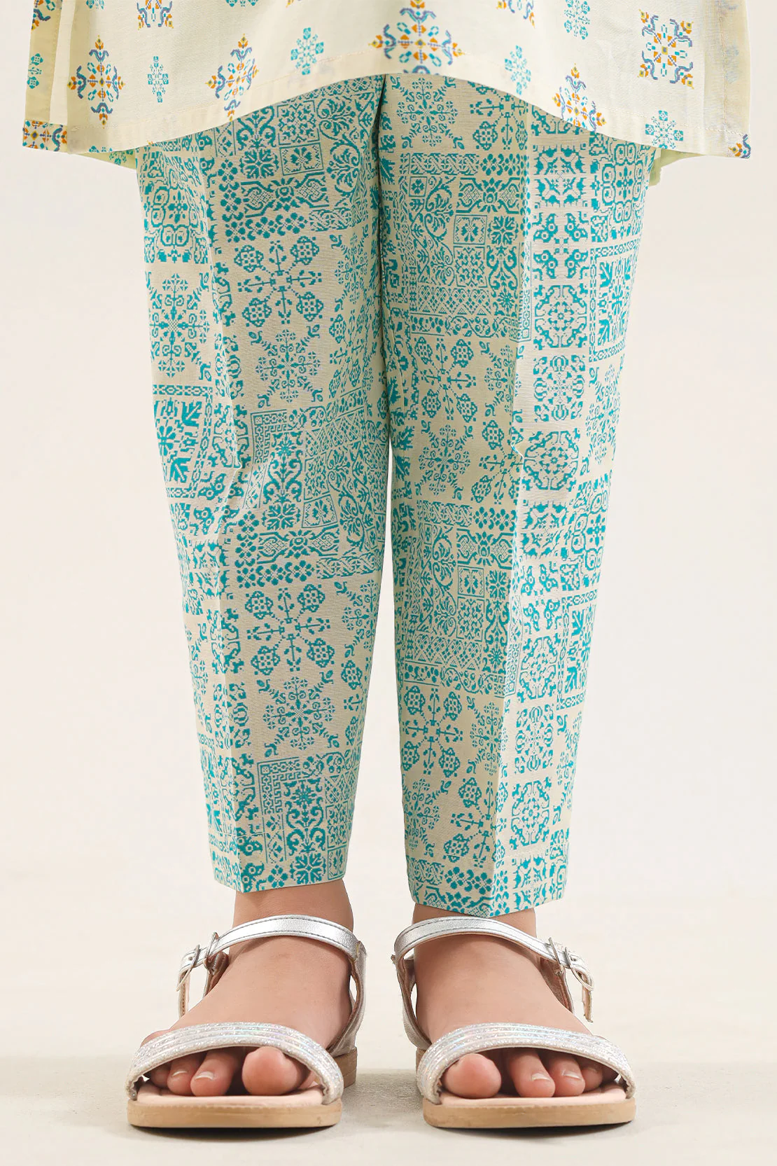 Printed Lawn Stitched 2 Piece (Shirt/Trouser) For Kids - Image 5