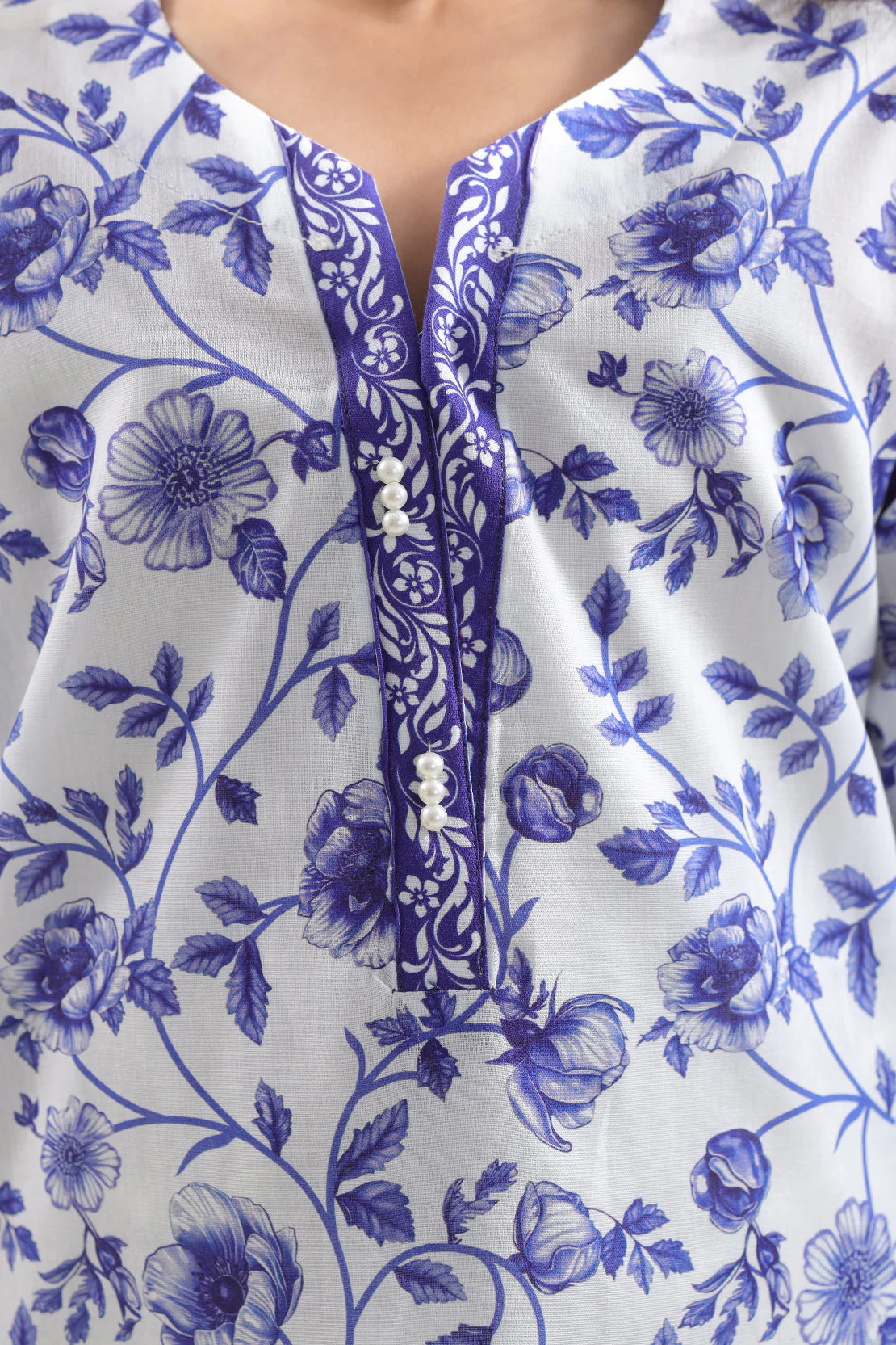 Printed Lawn Stitched 2 Piece (Shirt/Trouser) For Kids - Image 3