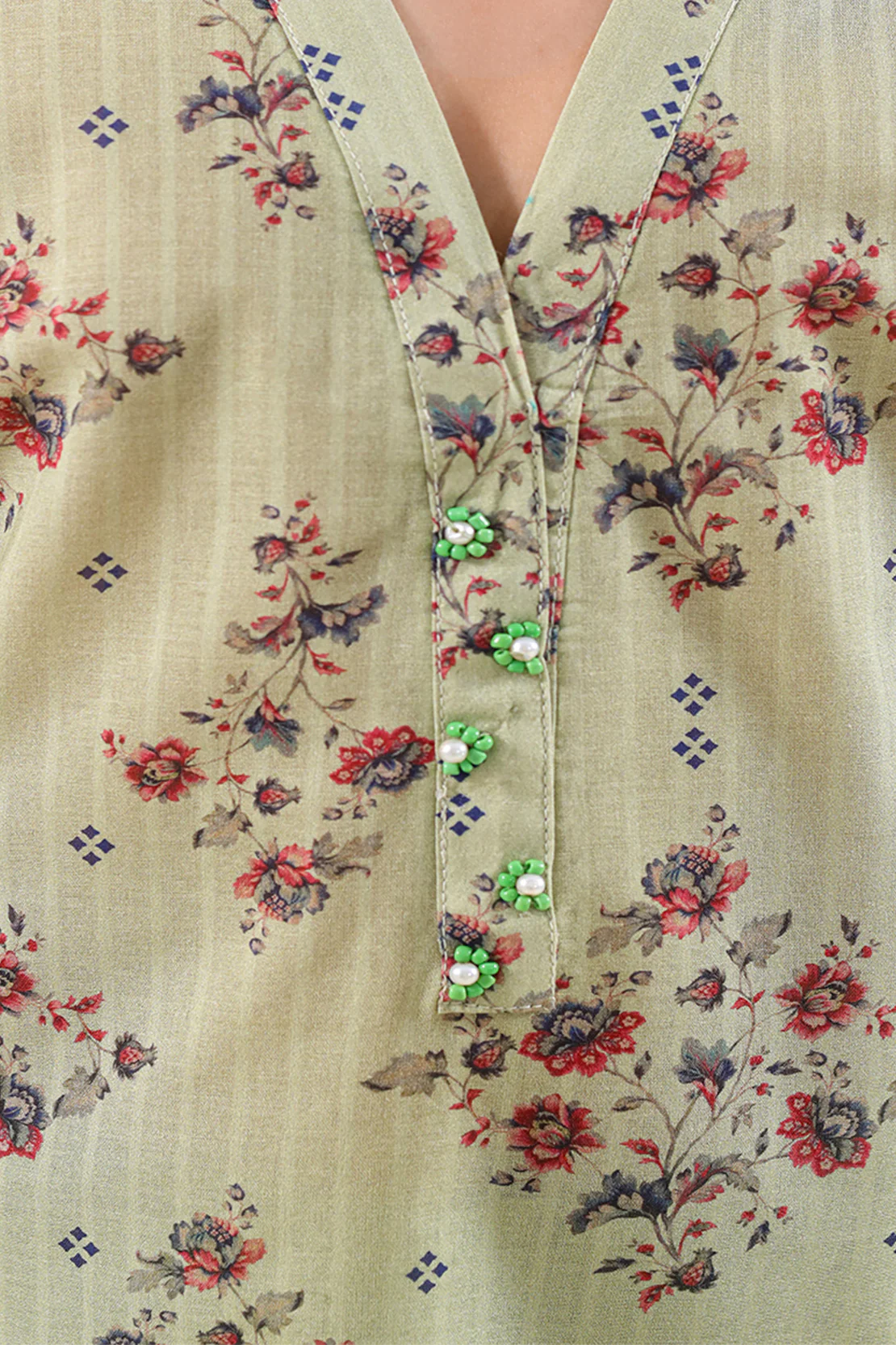 Printed Lawn Stitched 2 Piece (Shirt/Trouser) For Kids - Image 5