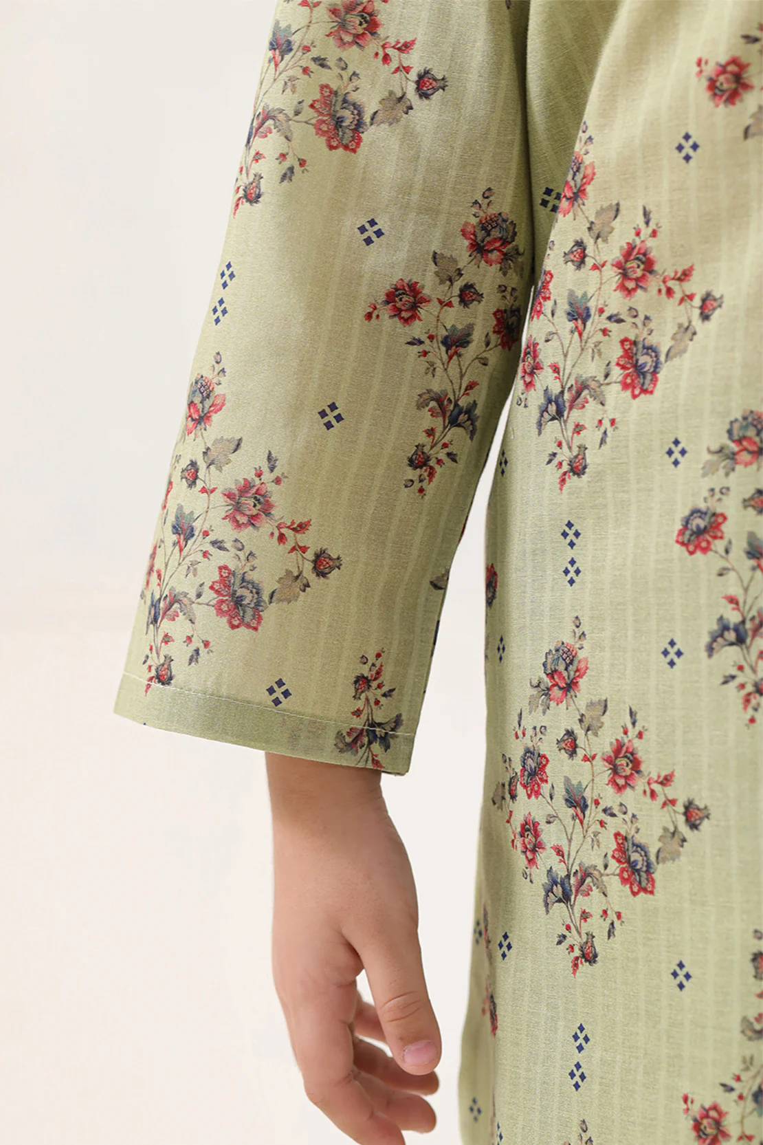 Printed Lawn Stitched 2 Piece (Shirt/Trouser) For Kids - Image 6