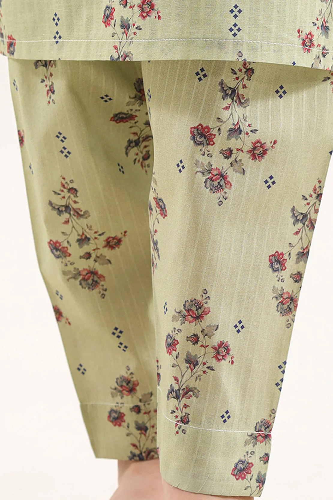 Printed Lawn Stitched 2 Piece (Shirt/Trouser) For Kids - Image 7