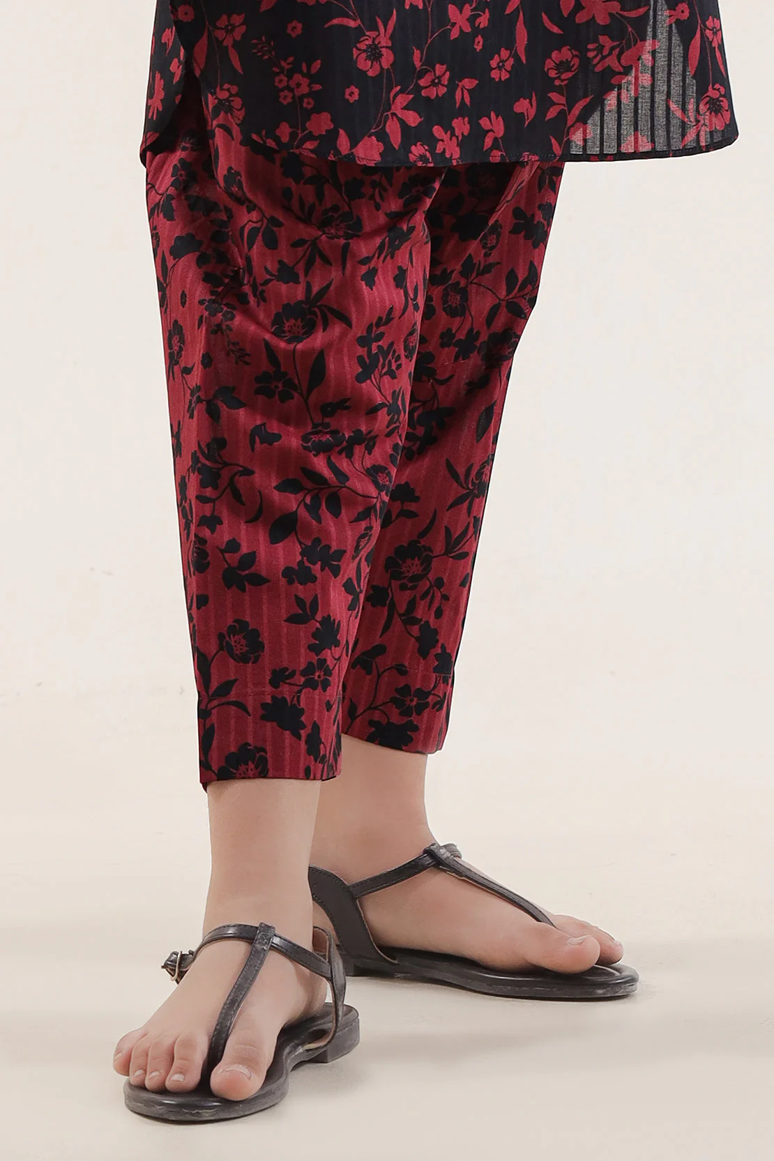 Printed Lawn Stitched 2 Piece (Shirt/Trouser) For Kids - Image 5