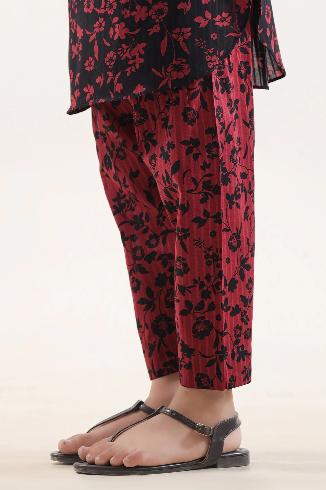 Printed Lawn Stitched 2 Piece (Shirt/Trouser) For Kids - Image 6