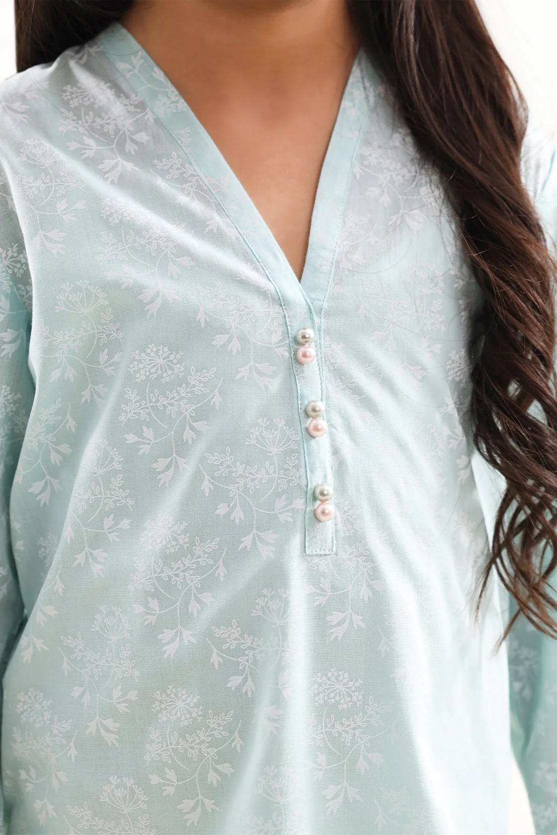 Printed Lawn Stitched 2 Piece (Shirt/Trouser) For Kids - Image 3