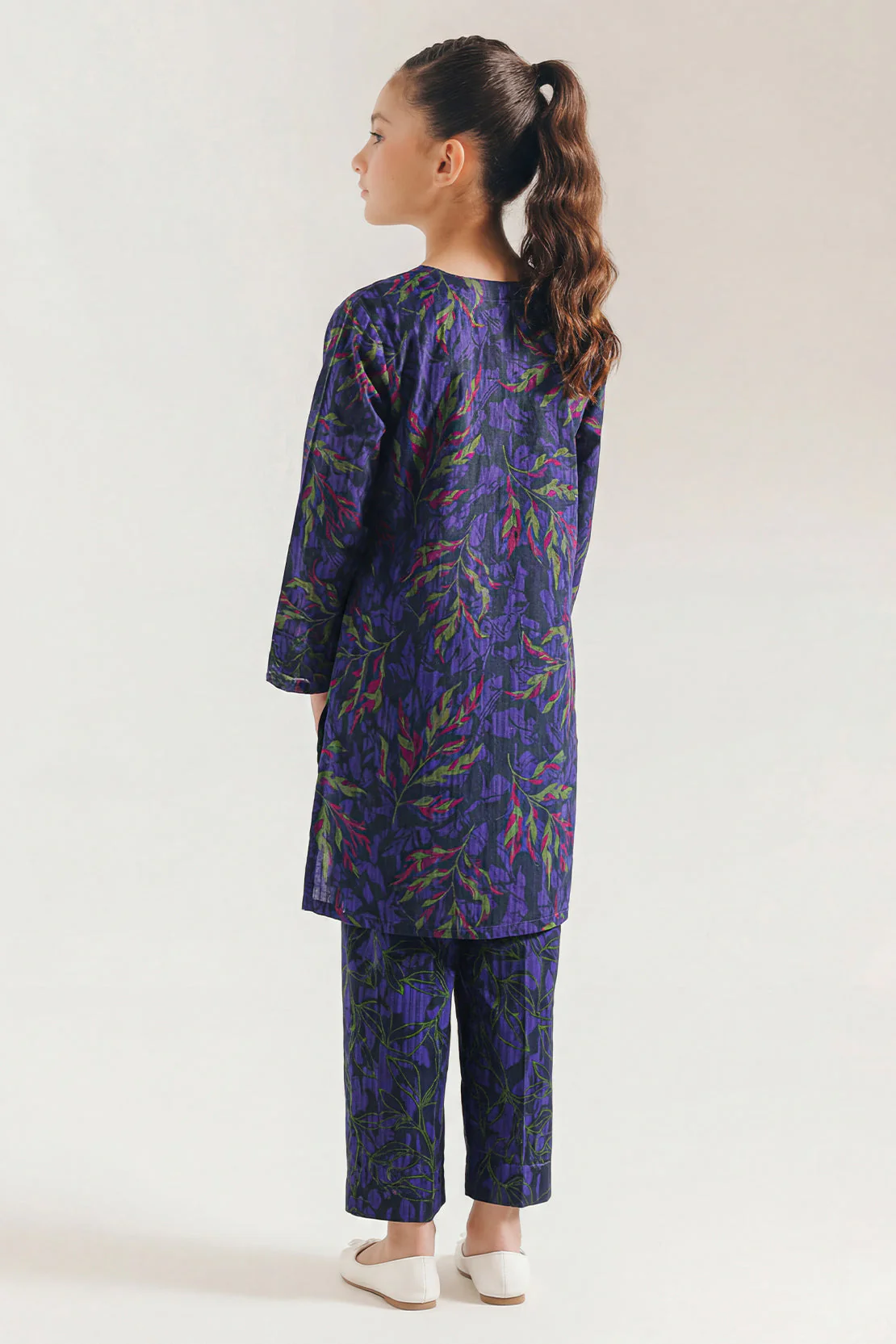 Printed Lawn Stitched 2 Piece (Shirt/Trouser) For Kids - Image 3