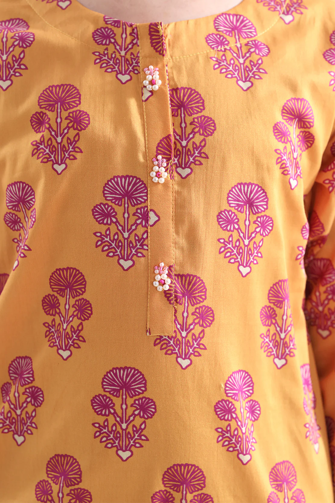 Printed Lawn Stitched 2 Piece (Shirt/Trouser) For Kids - Image 3