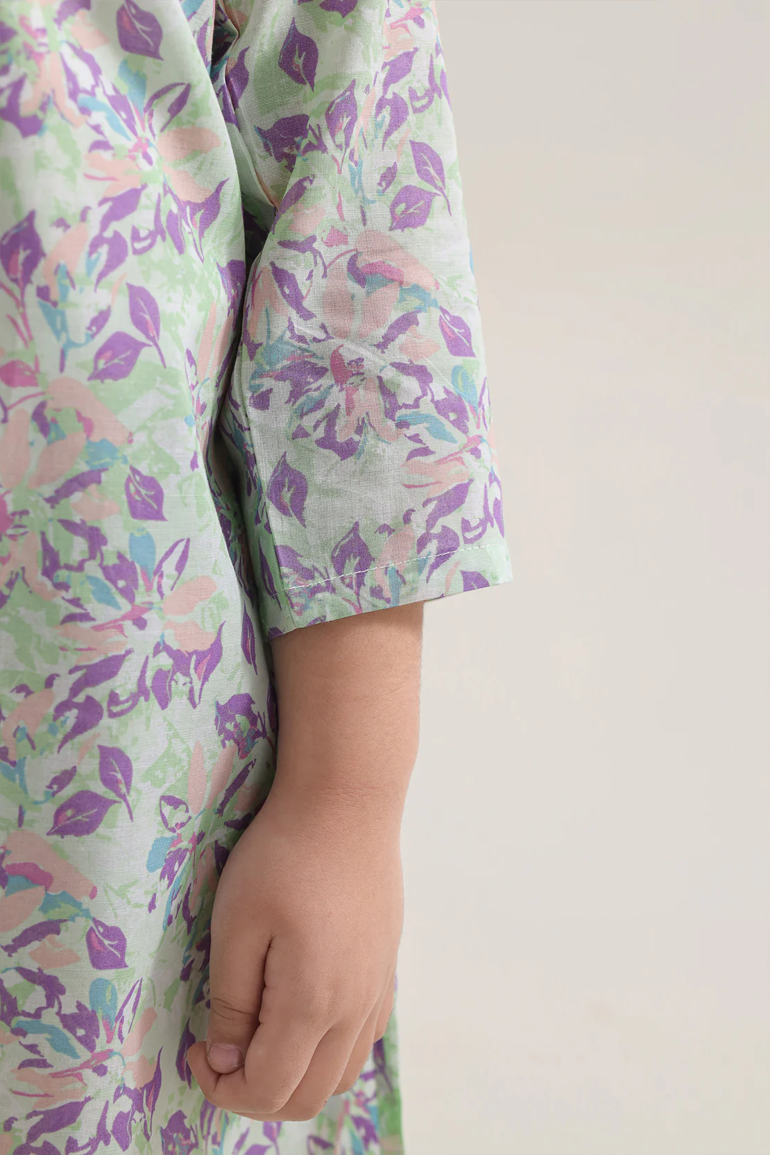 Printed Lawn Stitched 2 Piece (Shirt/Trouser) For Kids - Image 4
