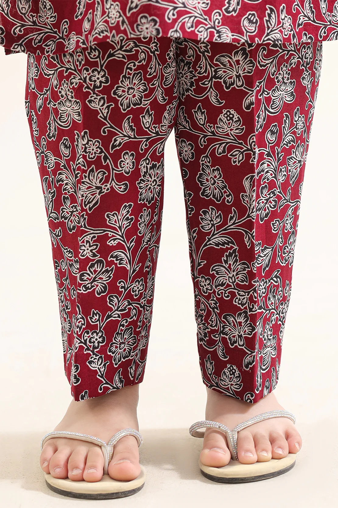 Printed Lawn Stitched 2 Piece (Shirt/Trouser) For Kids - Image 5