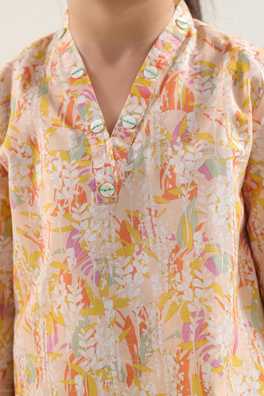 Printed Lawn Stitched 2 Piece (Shirt/Trouser) For Kids - Image 3