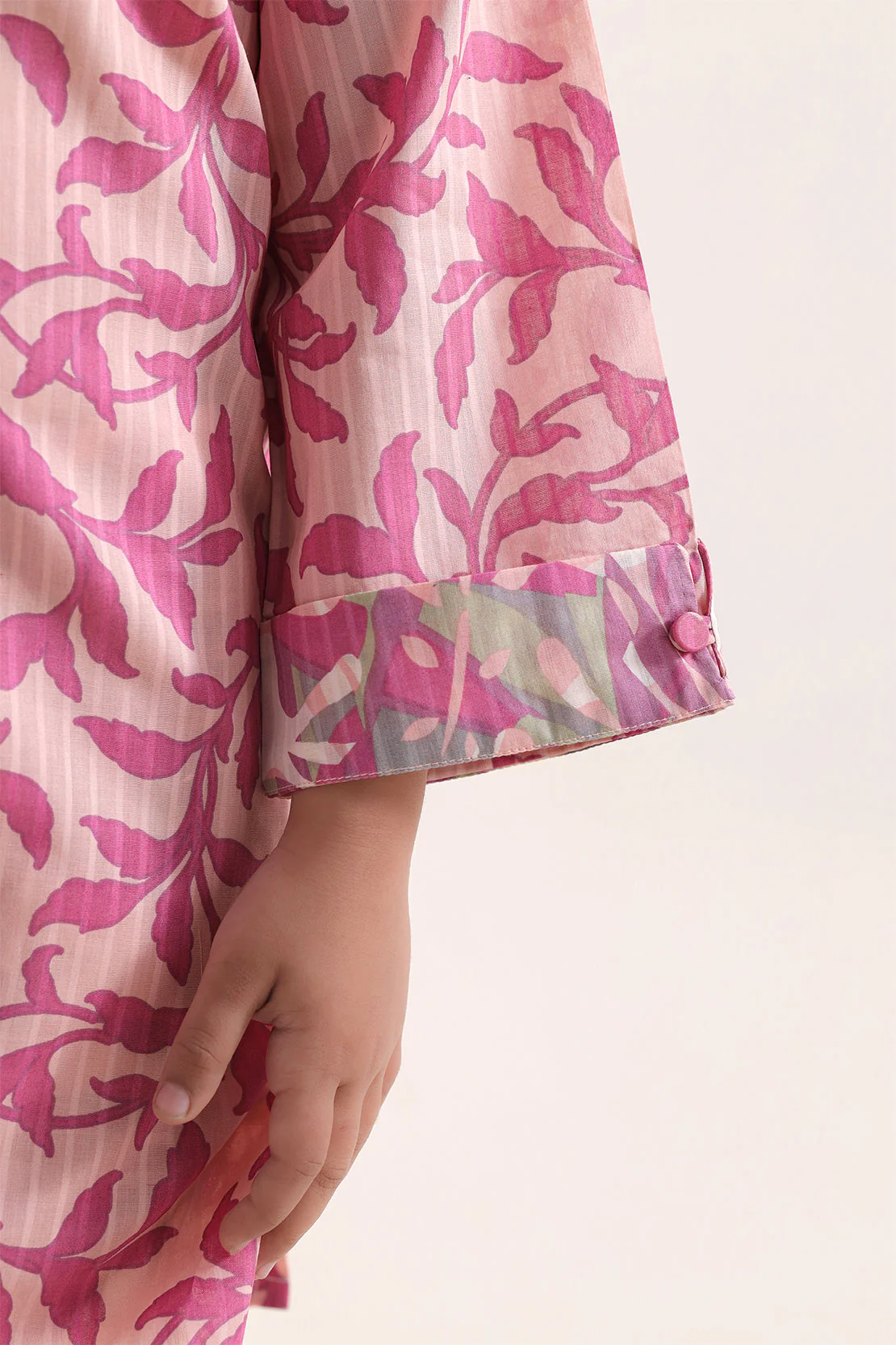 Printed Lawn Stitched 2 Piece (Shirt/Trouser) For Kids - Image 4