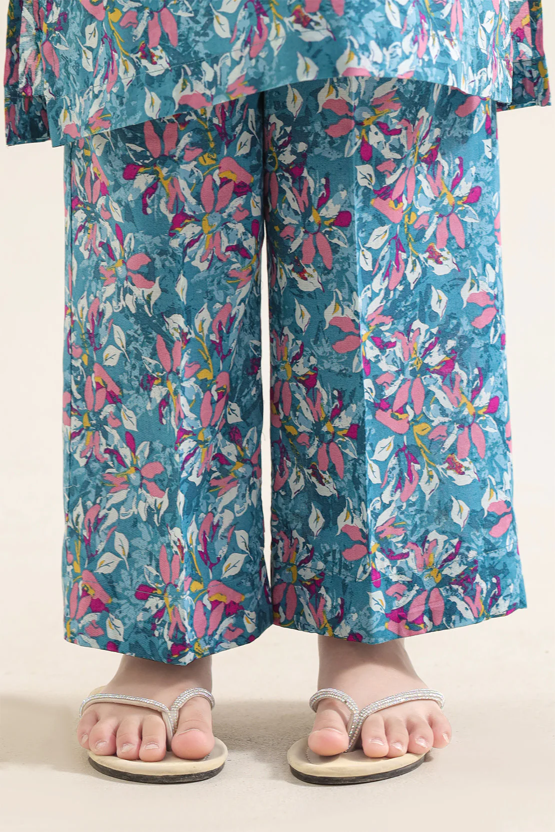 Printed Lawn Stitched 2 Piece (Shirt/Trouser) For Kids - Image 6