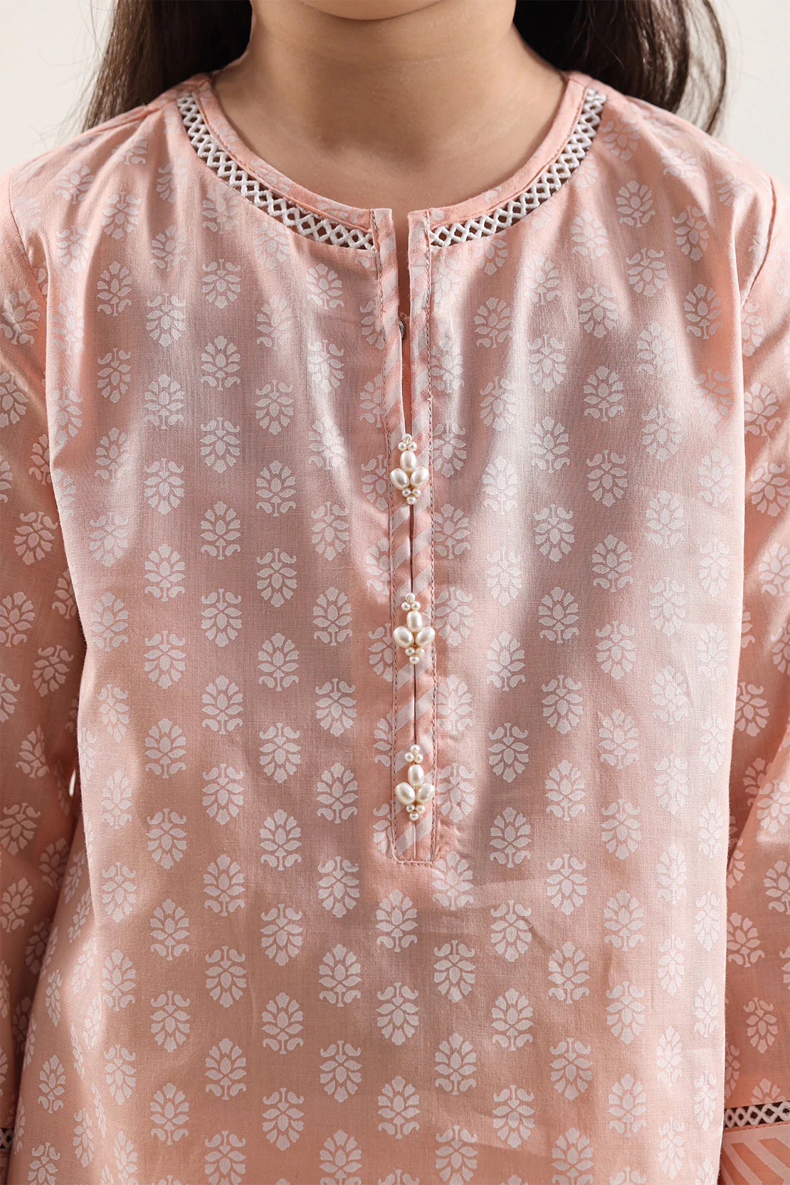 Printed Lawn Stitched 2 Piece (Shirt/Trouser) For Kids - Image 3