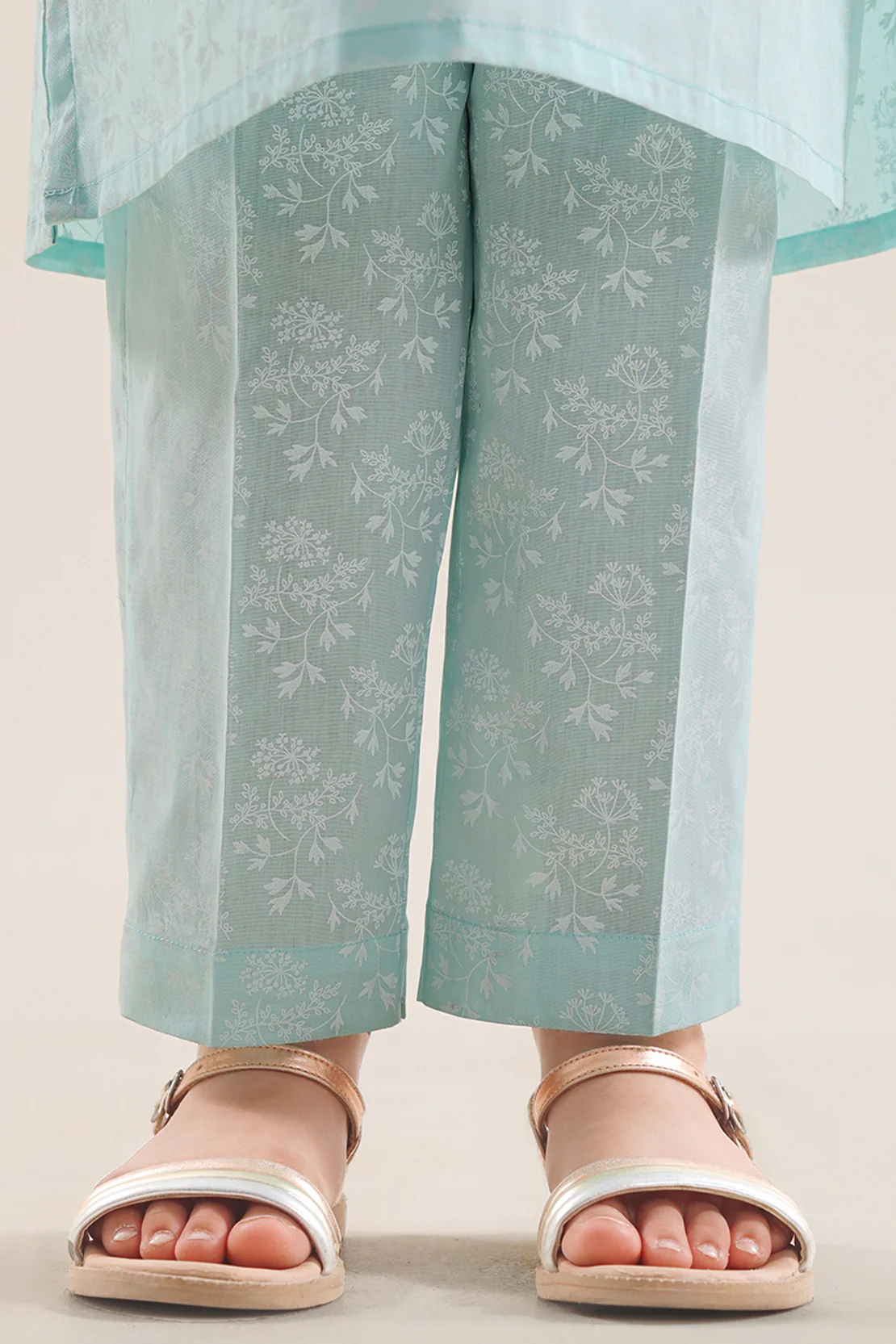 Printed Lawn Stitched 2 Piece (Shirt/Trouser) For Kids - Image 5