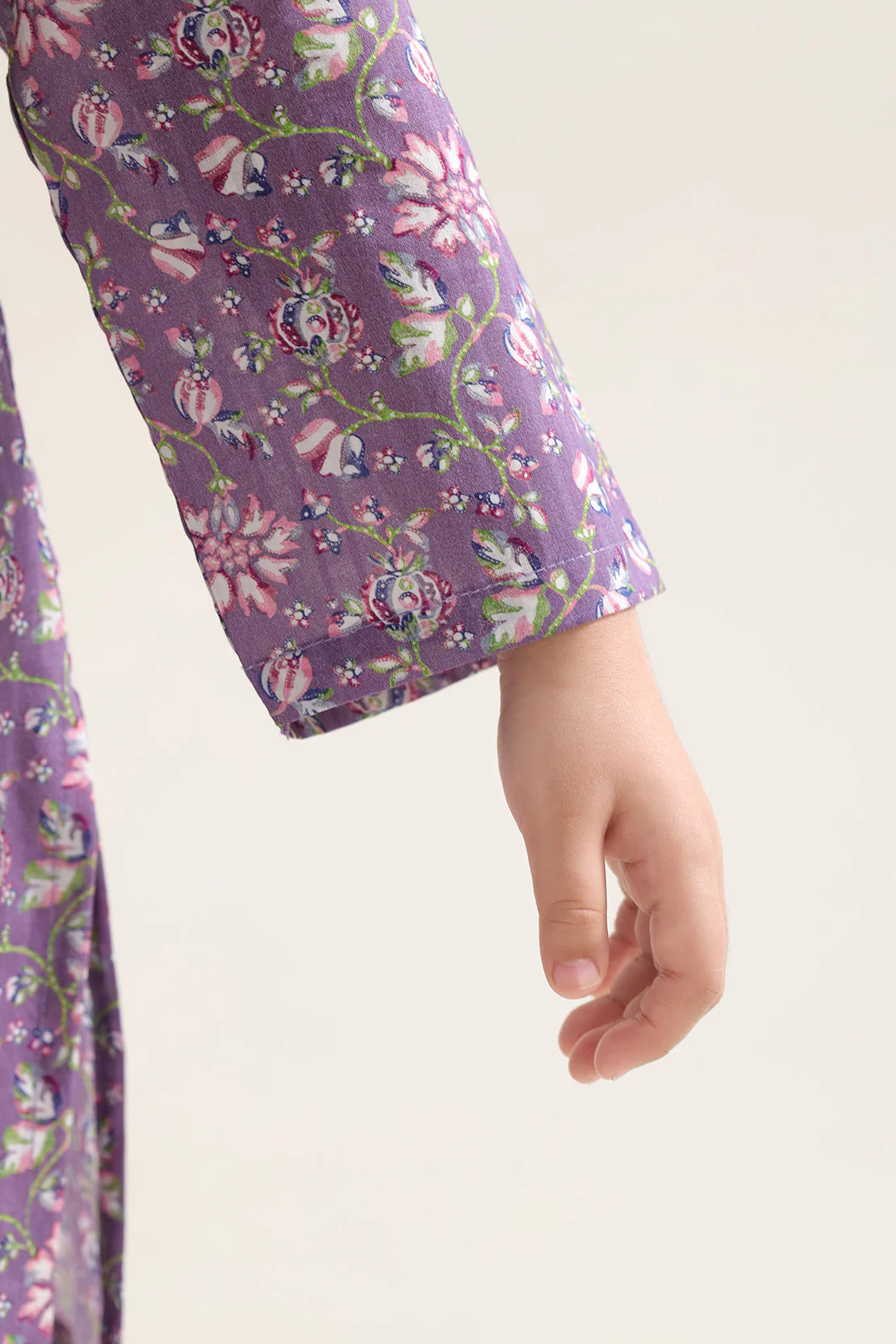 Printed Lawn Stitched 2 Piece (Shirt/Trouser) For Kids - Image 4