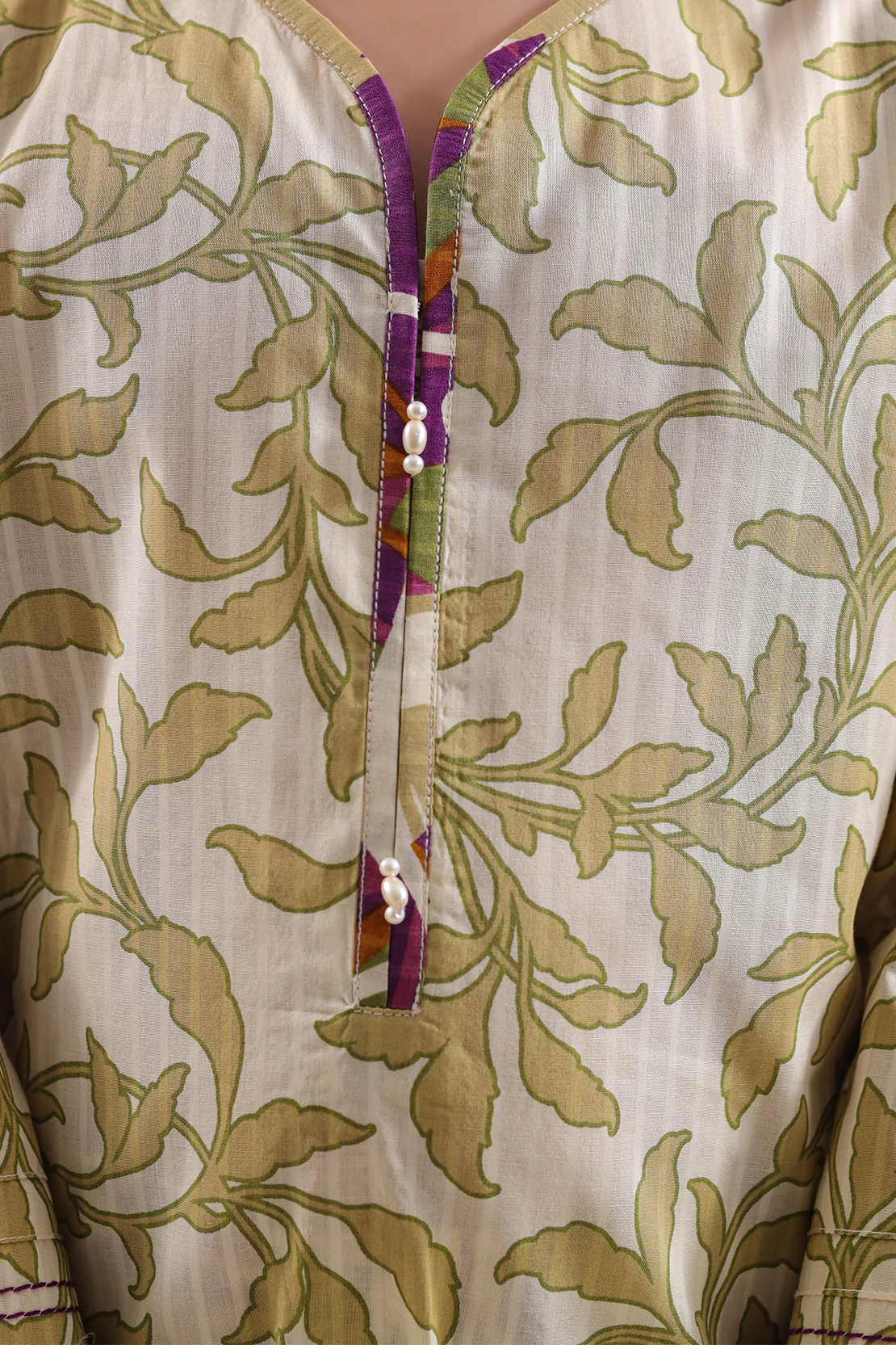 Printed Lawn Stitched 2 Piece (Shirt/Trouser) For Kids - Image 4