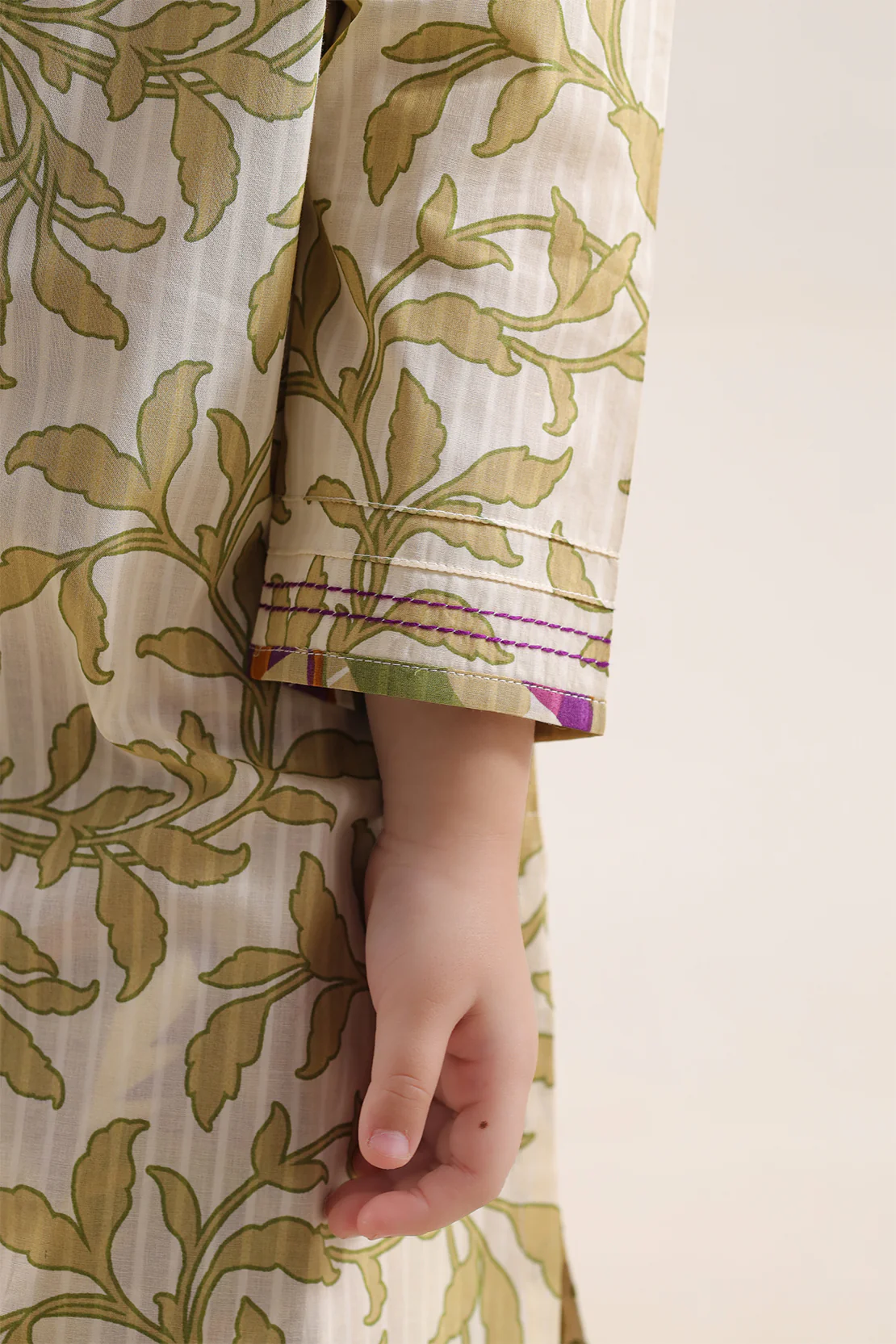 Printed Lawn Stitched 2 Piece (Shirt/Trouser) For Kids - Image 5