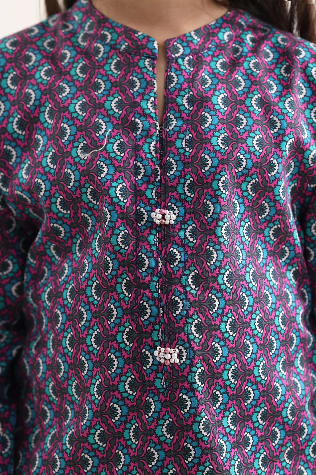 Printed Lawn Stitched 2 Piece (Shirt/Trouser) For Kids - Image 4
