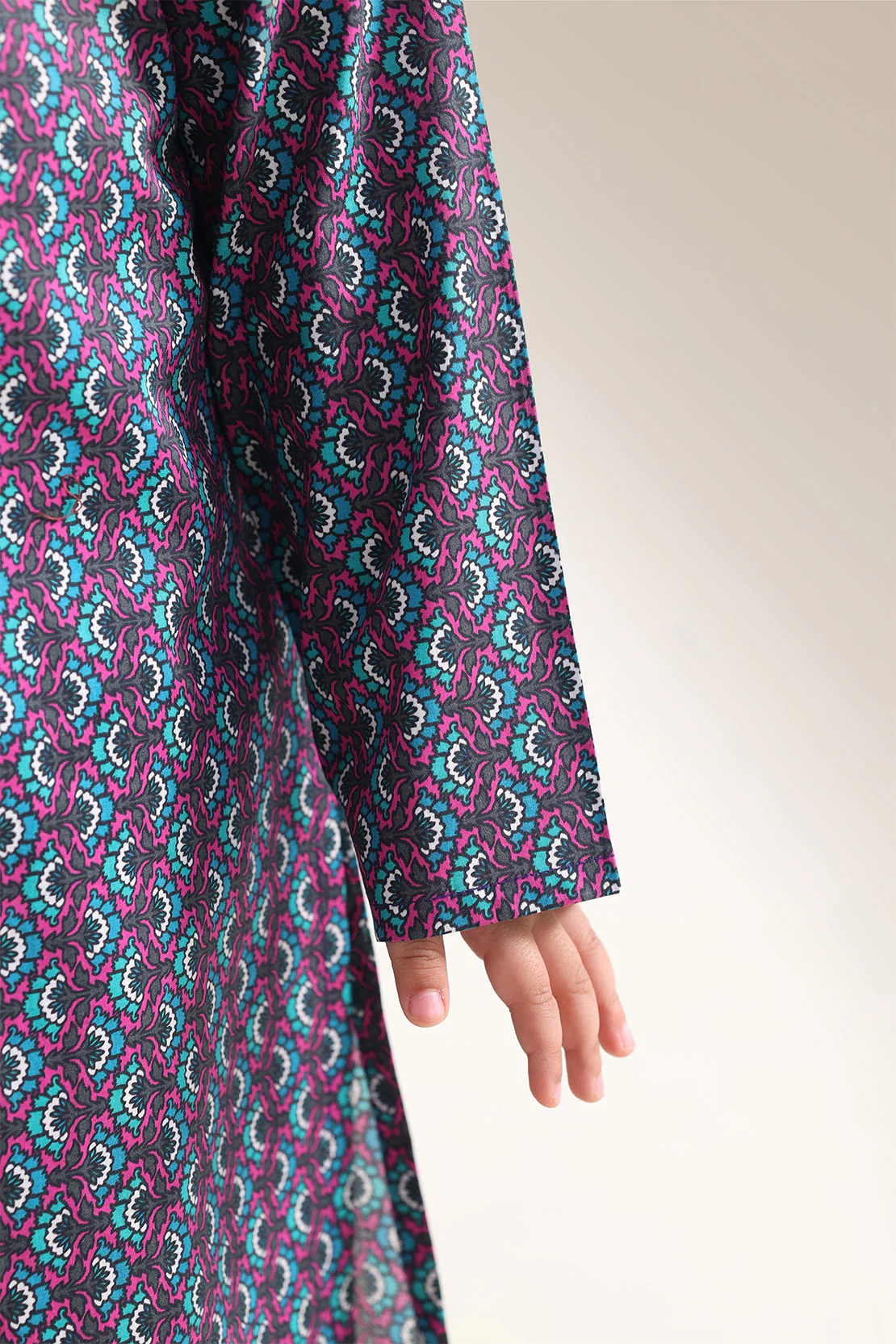 Printed Lawn Stitched 2 Piece (Shirt/Trouser) For Kids - Image 5