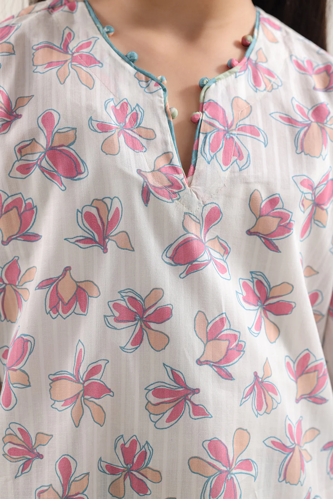 Printed Lawn Stitched 2 Piece (Shirt/Trouser) For Kids - Image 3