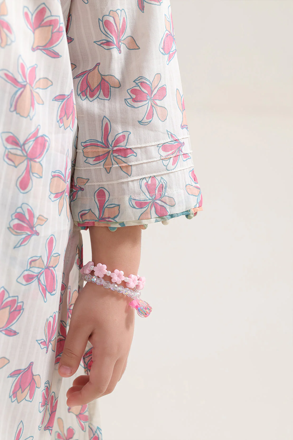 Printed Lawn Stitched 2 Piece (Shirt/Trouser) For Kids - Image 4