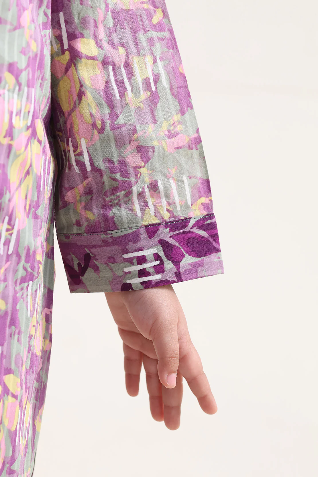 Printed Lawn Stitched 2 Piece (Shirt/Trouser) For Kids - Image 5