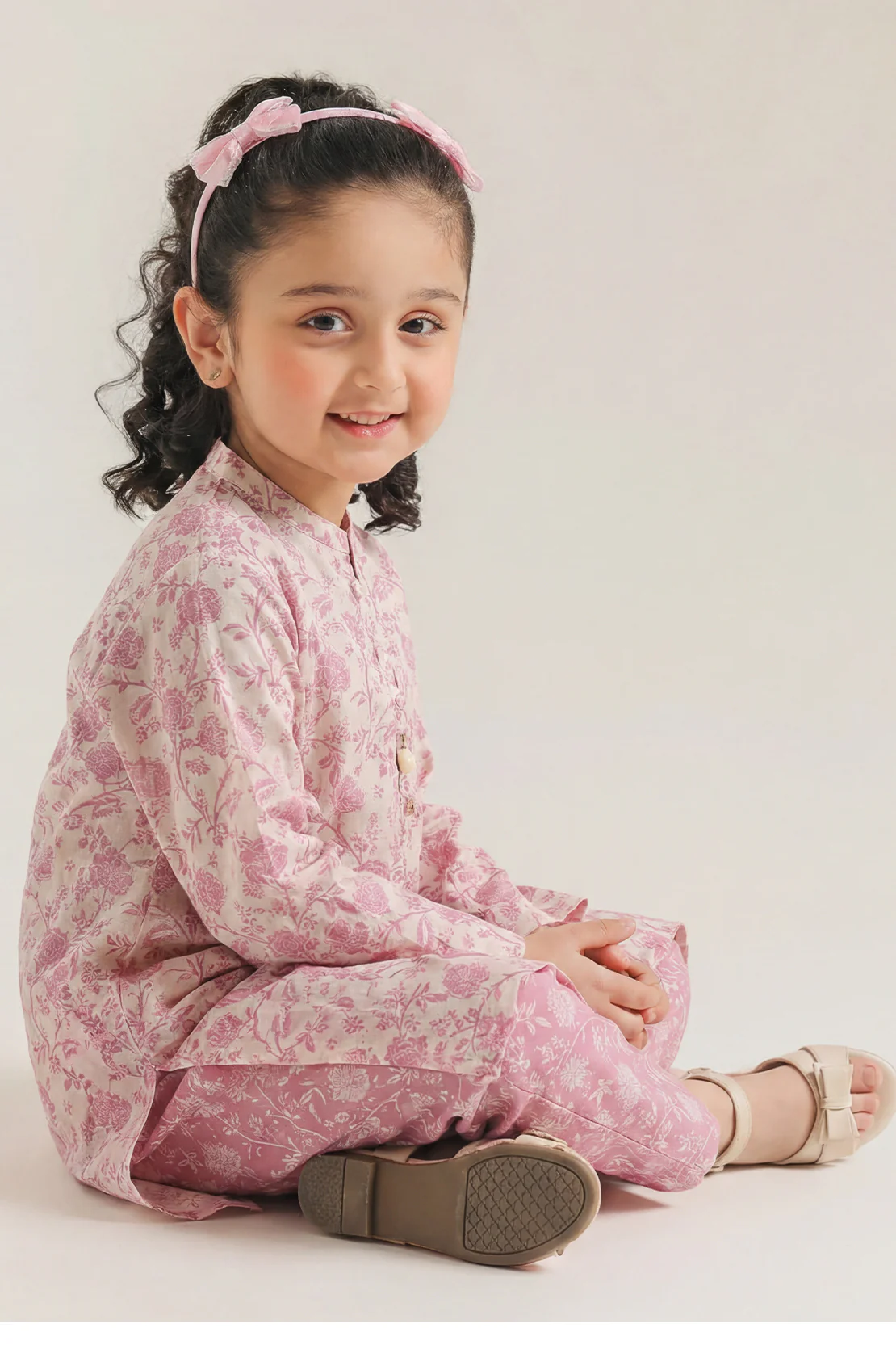 Printed Lawn Stitched 2 Piece (Shirt/Trouser) For Kids - Image 2