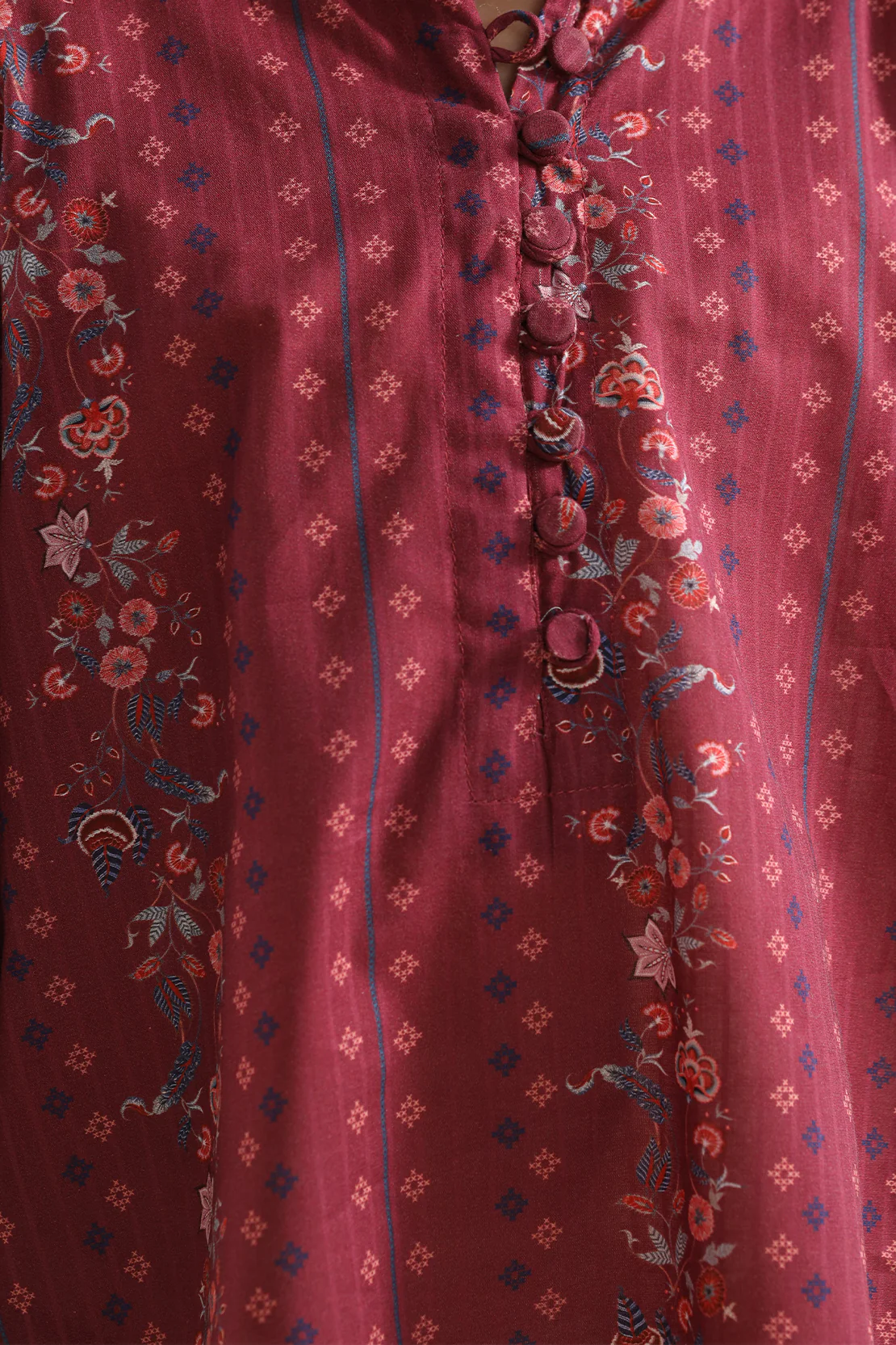 Printed Lawn Stitched 2 Piece (Shirt/Trouser) For Kids - Image 4