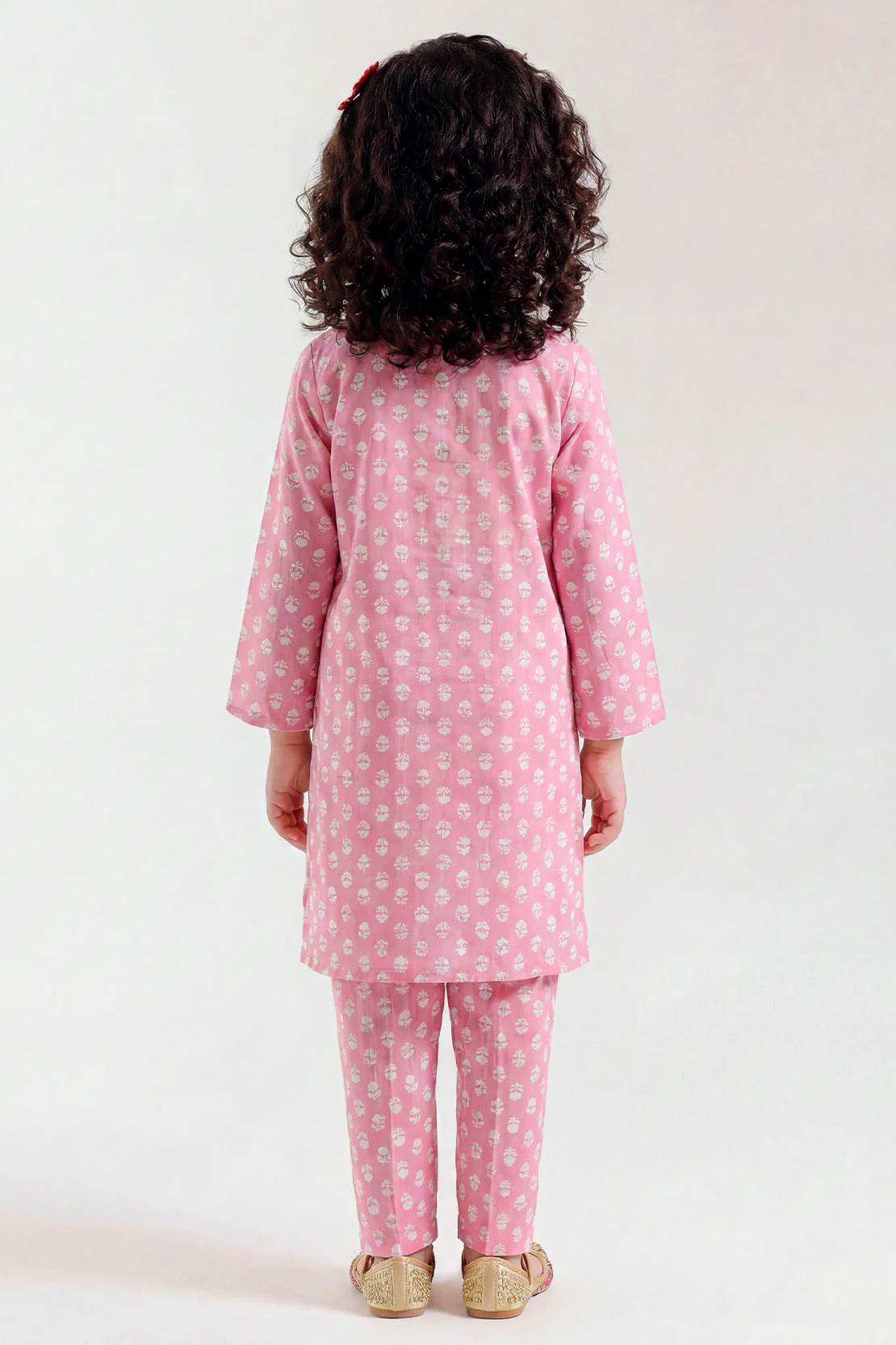 Printed Lawn Stitched 2 Piece (Shirt/Trouser) For Kids - Image 4