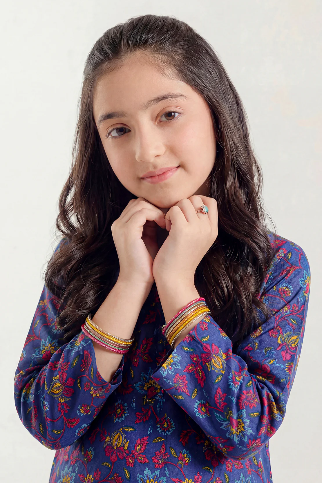Printed Lawn Stitched 2 Piece (Shirt/Trouser) For Kids - Image 2